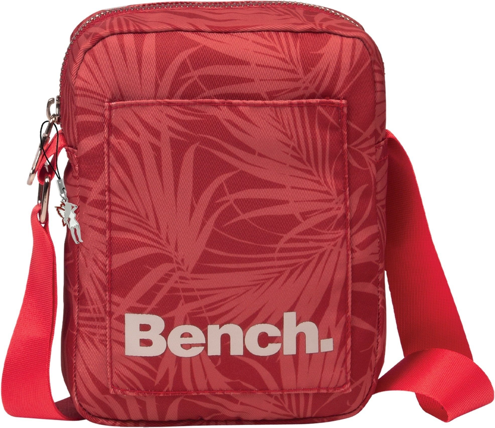 Bench. Umhängetasche »OTI304N Bench stylische Mini Bag« (Umhängetasche),  Damen, Jugend Umhängetasche aus Nylon in grau, hellgrau, ca. 14cm Breite,  kleine Palmen online kaufen | OTTO