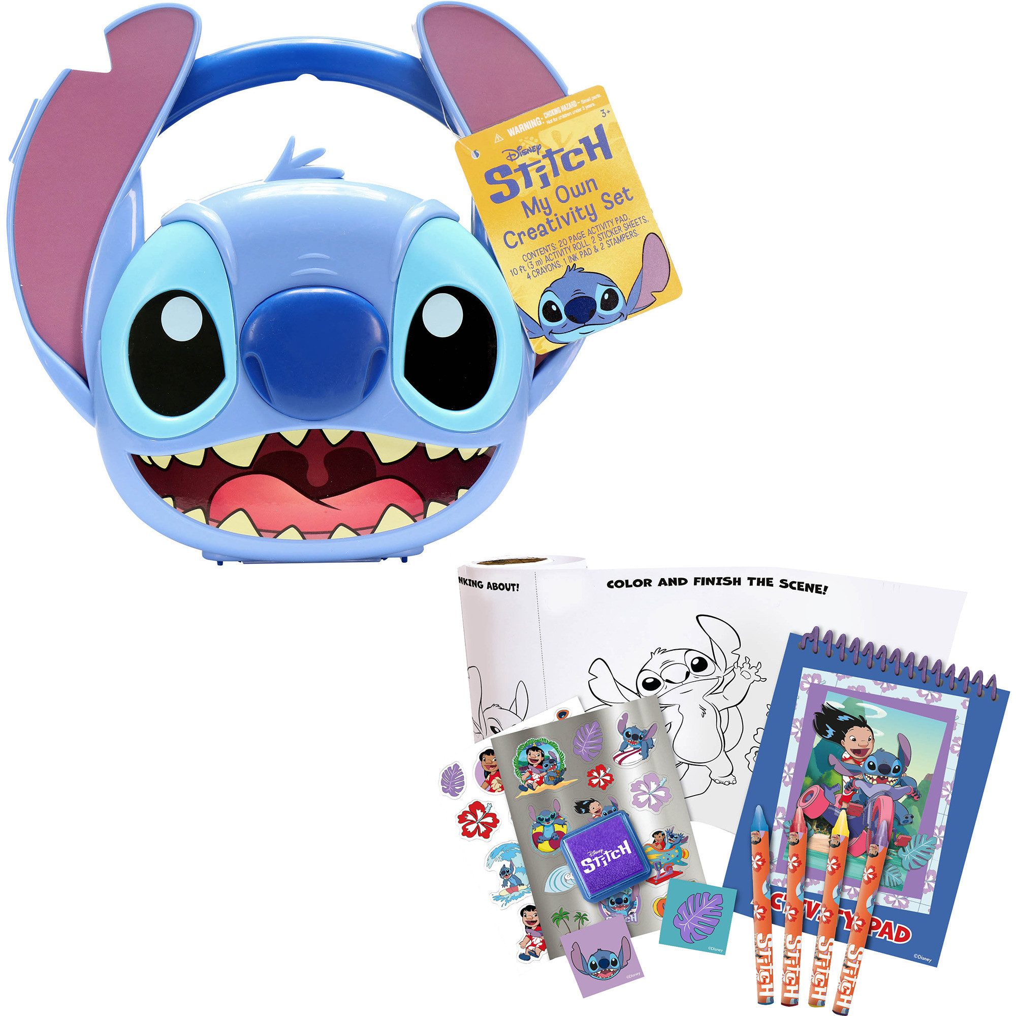Just Play Malvorlage Just Play Lic Creativity Case - Stitch, Basteln
