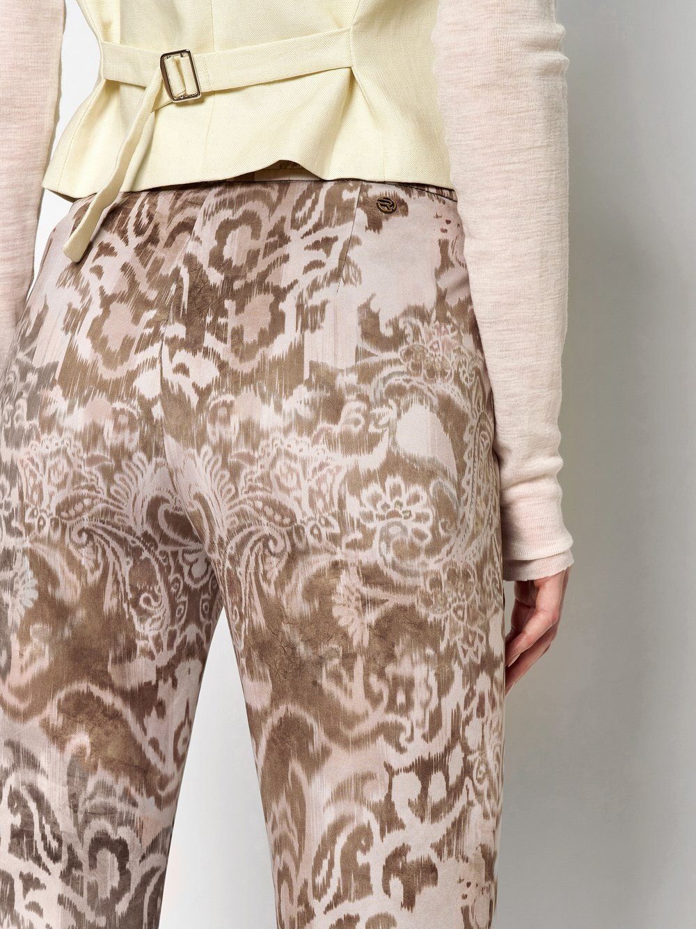 ROSNER Bootcuthose Alisa_309 (1-tlg) mit Brokat-Druck