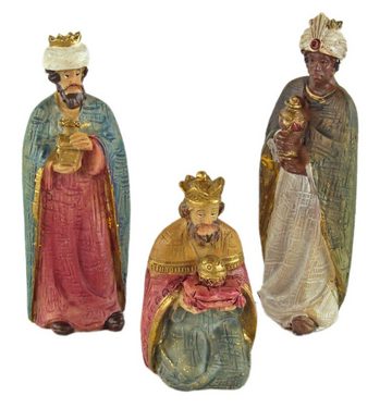 Krippenursel Krippenfigur Krippenfiguren 9-tlg., ca. 7 cm, K 237 (Set, 9 St., 9-tlg), handbemalte Krippenfiguren