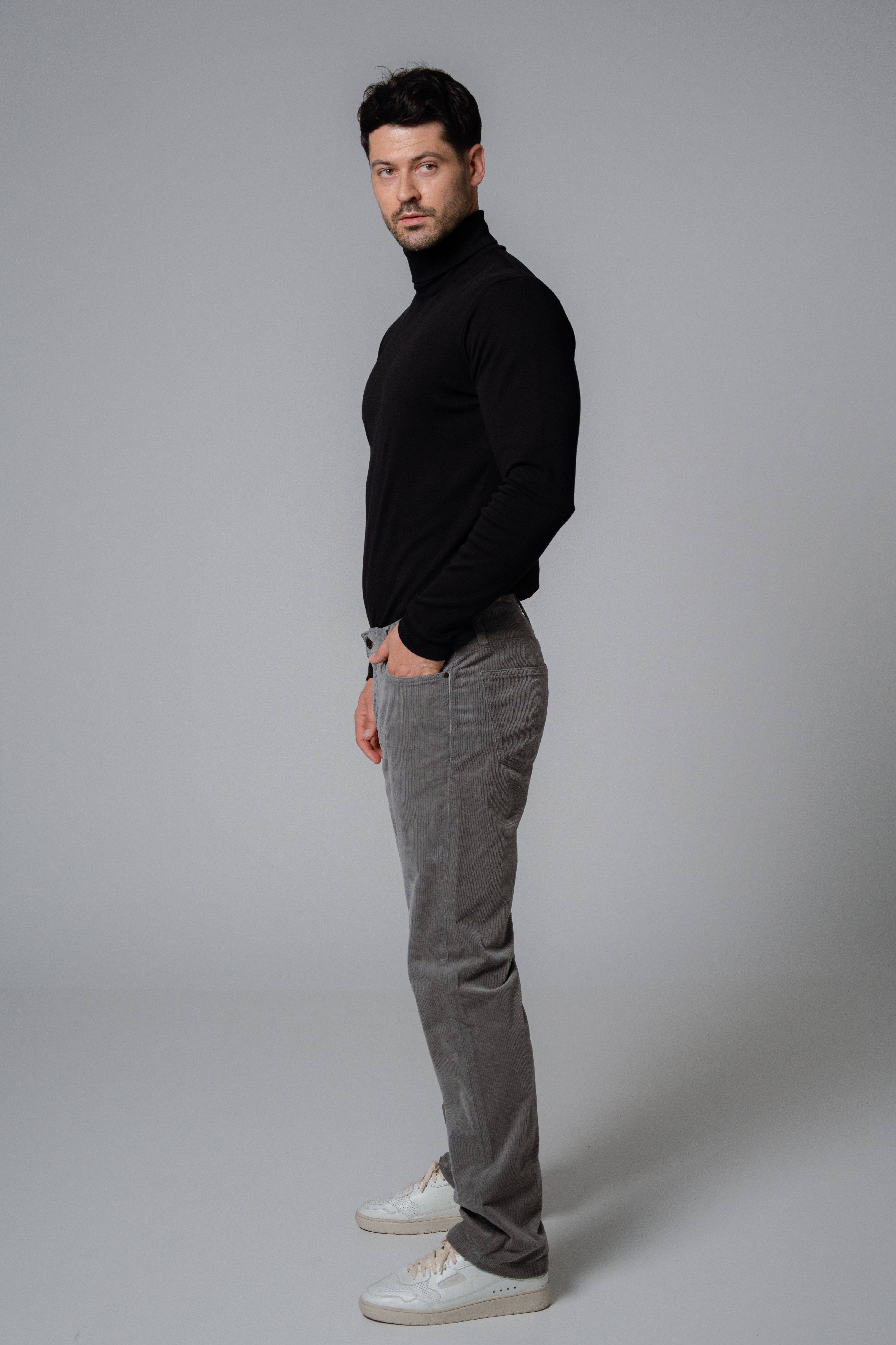 Feuervogl Cordhose fv-Mi:lo Boot Cut, Medium Waist, Corduroy günstig online kaufen