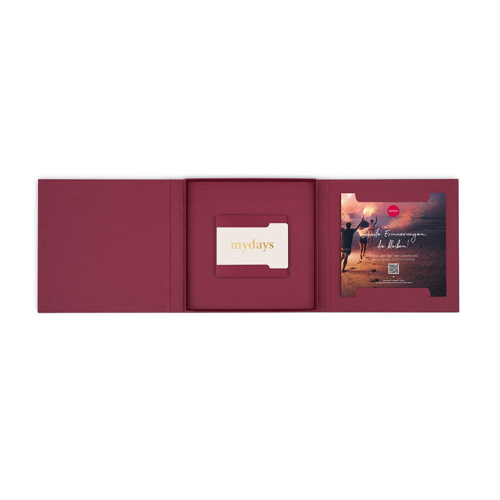 mydays Erlebnisgutschein Geschenkbox Zur Hochzeit, Eine grosse Auswahl an romantischen Erlebnissen fuer das Brautpaar