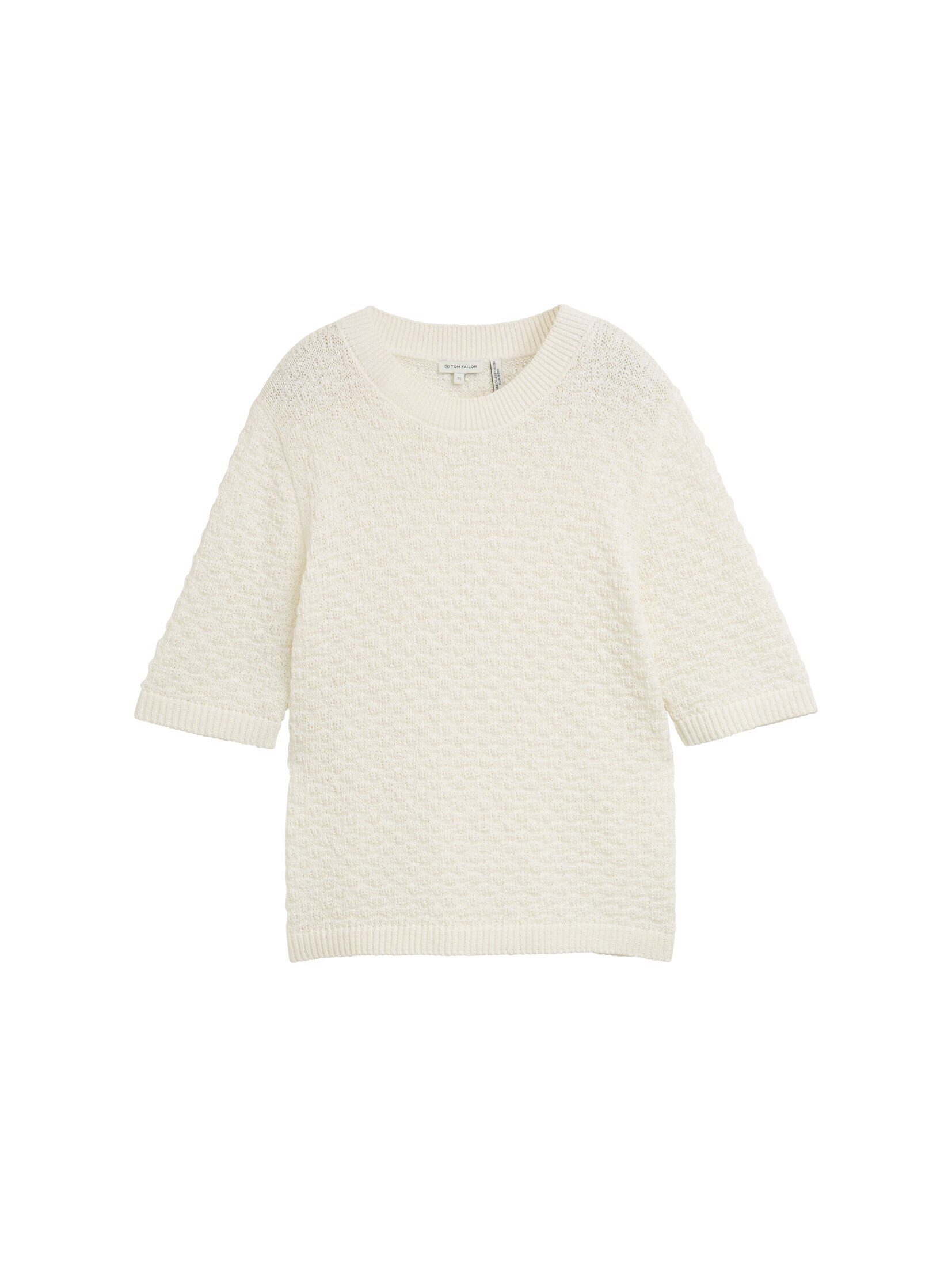 TOM TAILOR Strickpullover Pullover & Strickjacken Strickpullover mit Strukt günstig online kaufen