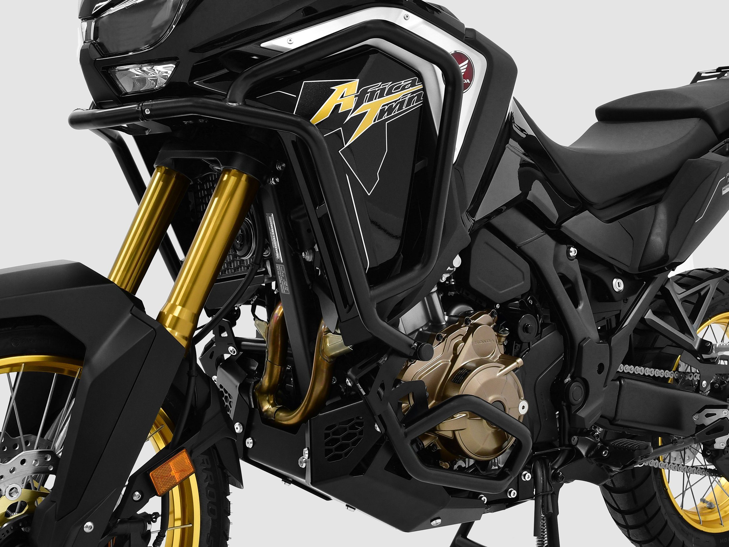 Motor-Schutzhülle Sturzbügel-Set für Honda CRF 1100 Africa Twin Adventure Sports schwarz