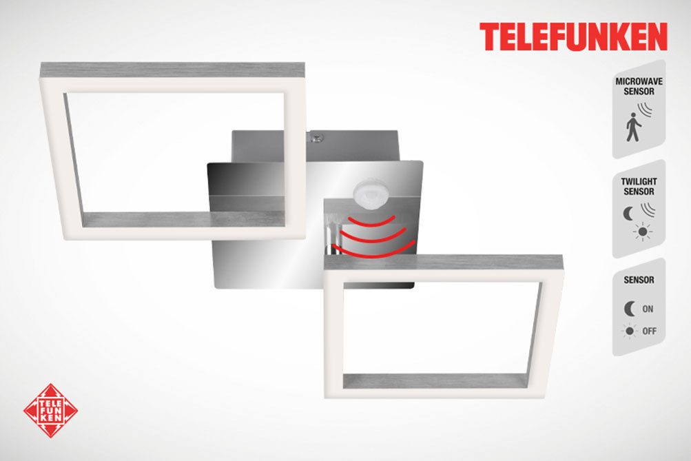Telefunken LED Deckenleuchte FRAME günstig online kaufen