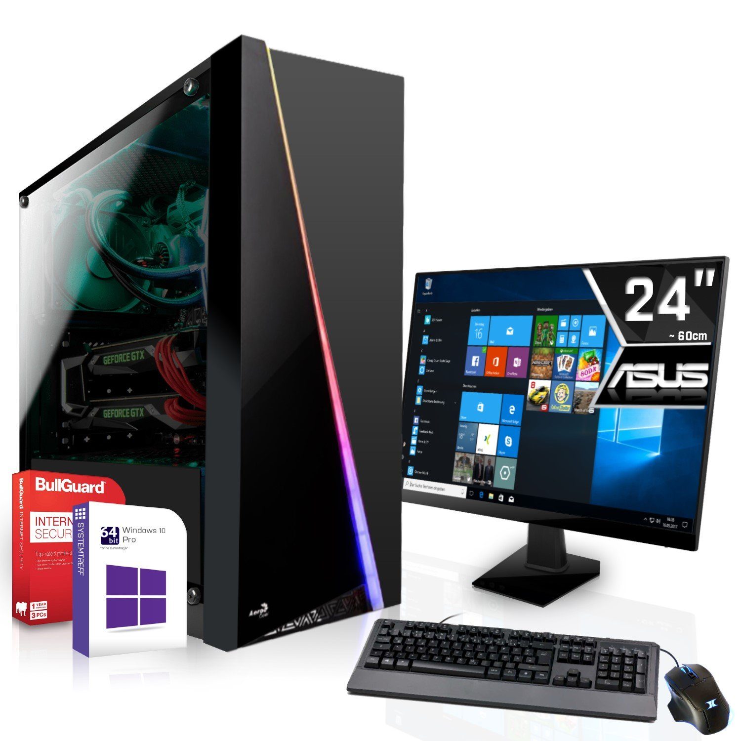 Systemtreff Pro Gaming Edition Gaming Pc Komplettsystem Amd Ryzen 5 3600x Nvidia Geforce Gtx 1650 4 Gb 8 Gb Ram 512 Gb Ssd Online Kaufen Otto