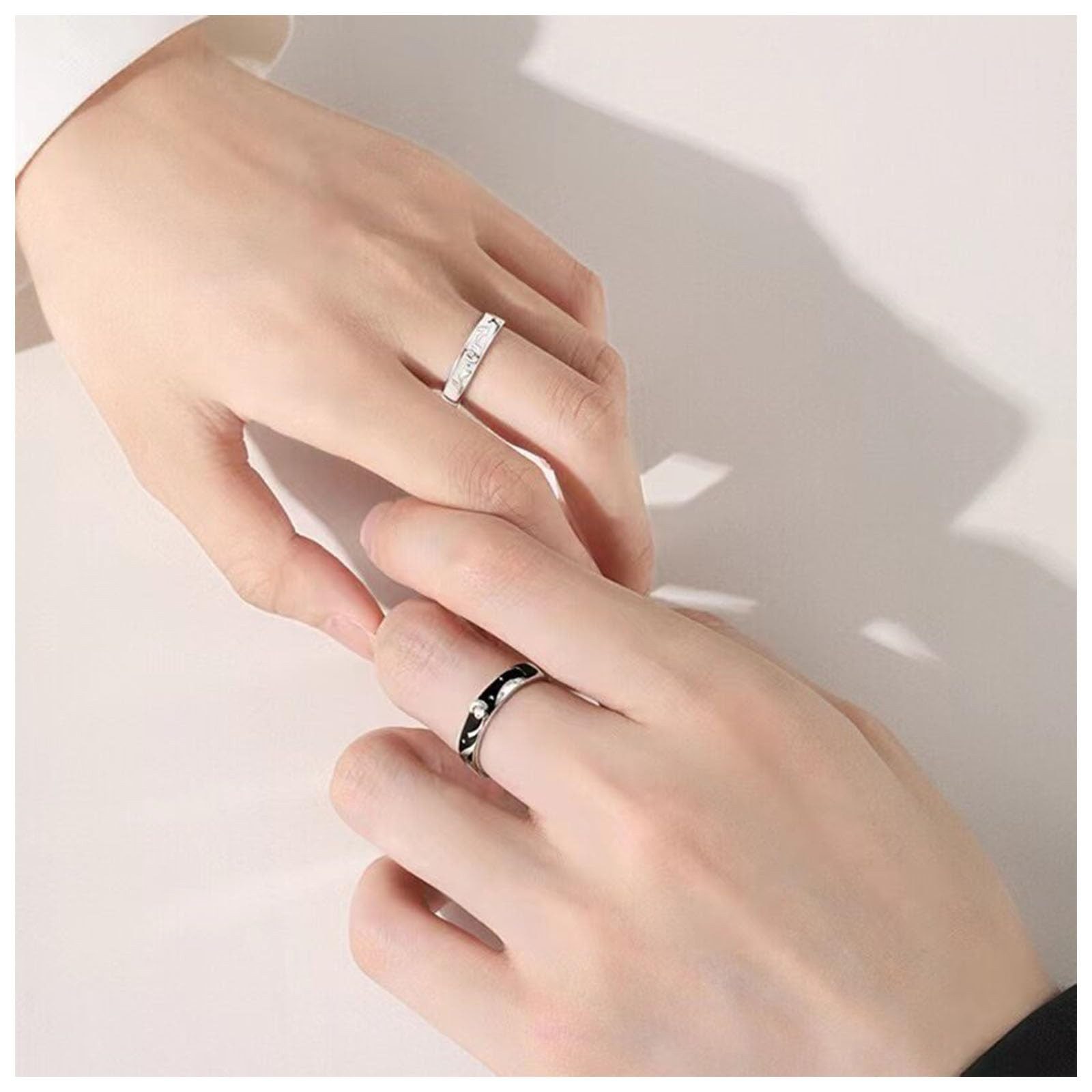 RWEUOQ Fingerring Fingerring verstellbarer Ring Schmuck günstig online kaufen