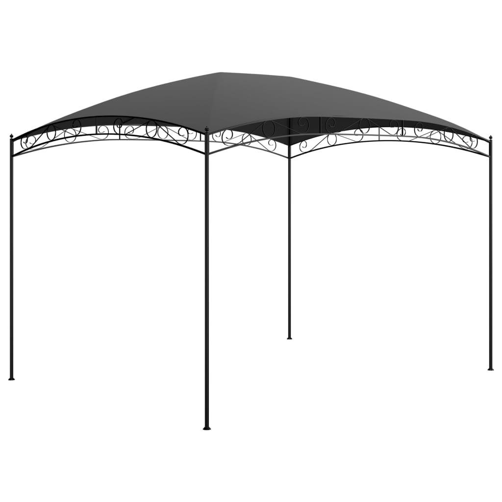 vidaXL Partyzelt Pavillon 3x4x2,65 m Anthrazit 180 g/m²