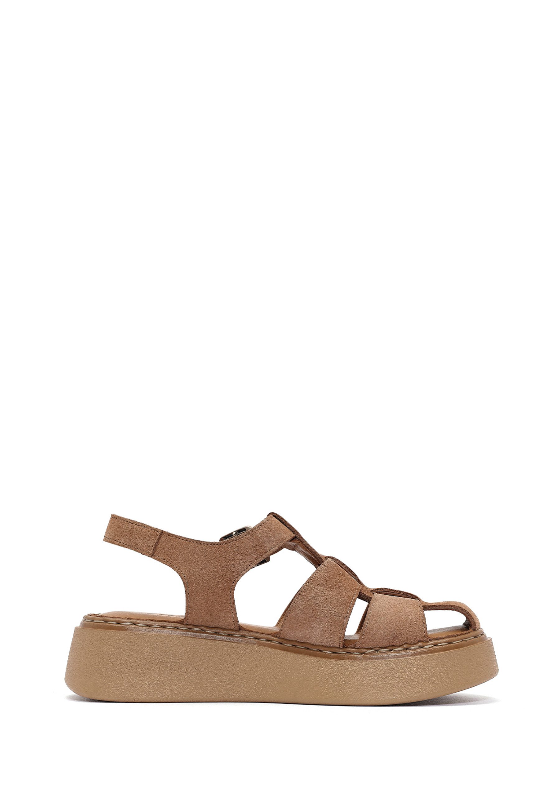 Derimod Ledersandalen Sandale Lederfutter, TPU Sohle, Absatz 4 cm günstig online kaufen