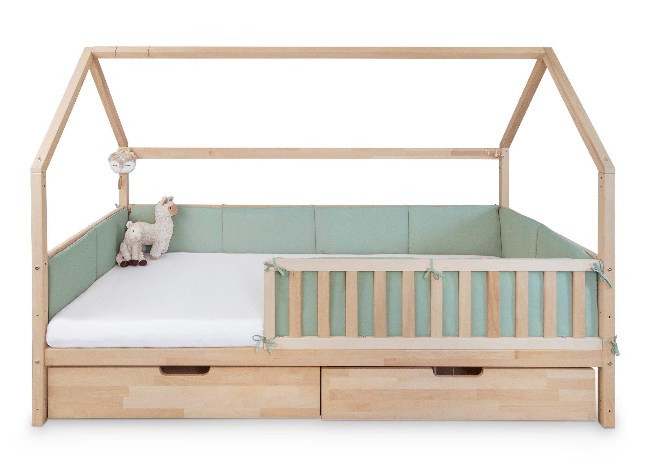 Ehrenkind Bettumrandung 4 tlg für Kinderbett hochwertig verarbeitet, (Bettu günstig online kaufen