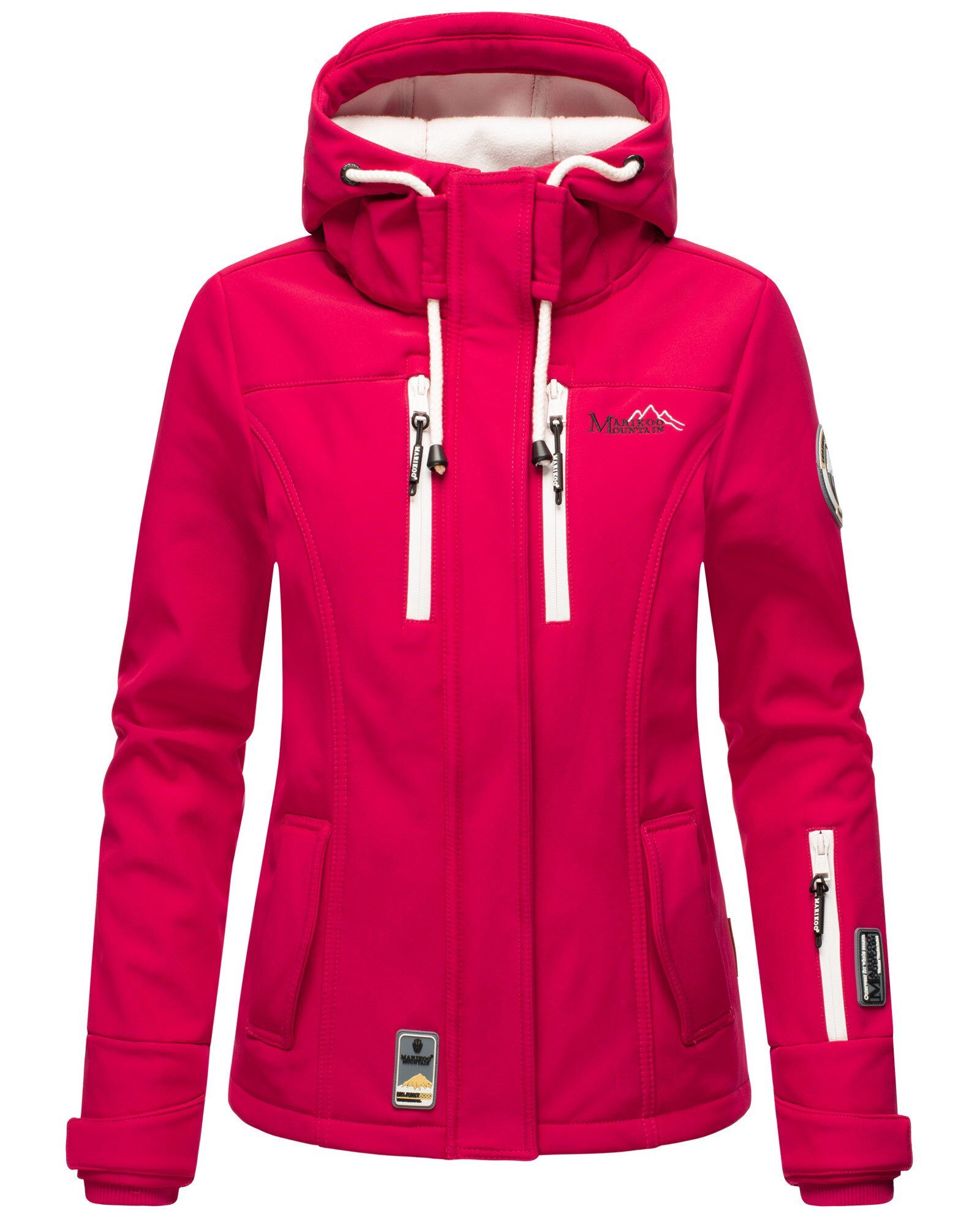 Marikoo Softshelljacke Kleine Zicke Fuchsia Funktionsjacke sportliche