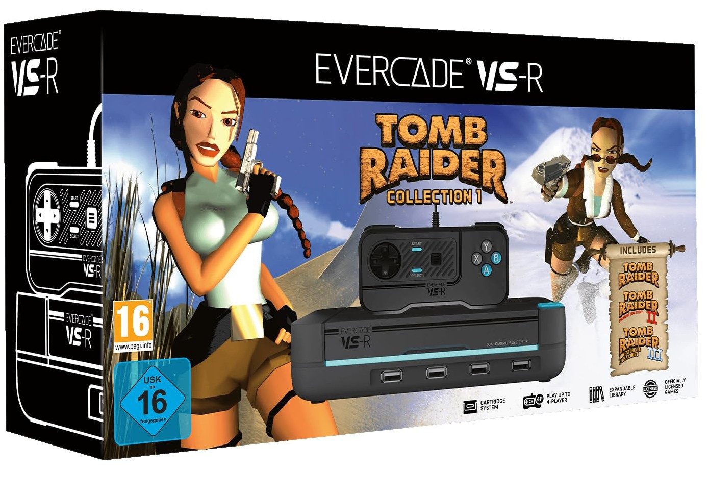 Retro Game Konsole Blaze Evercade VS verschiedene zur Auswahl