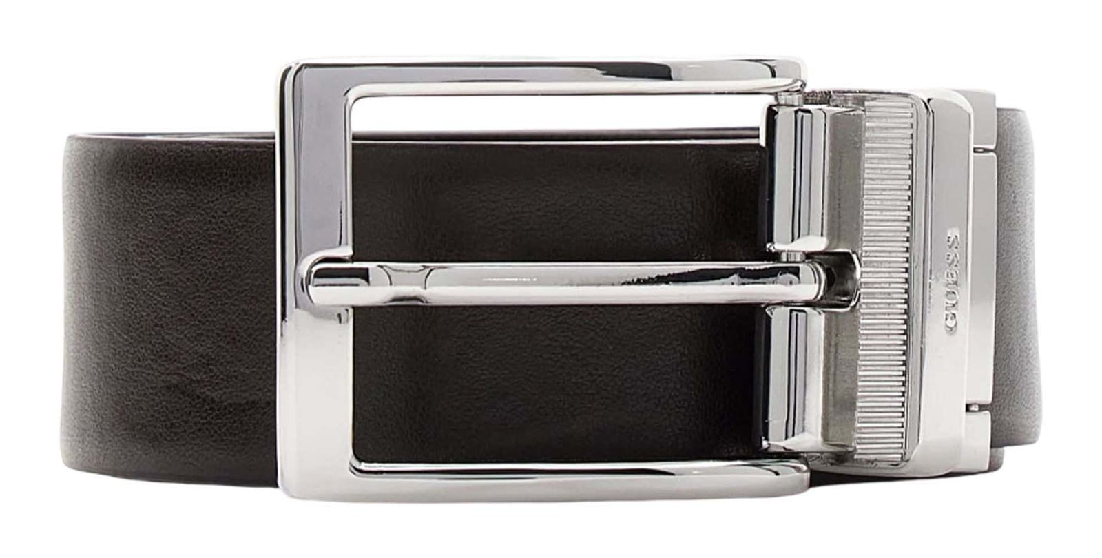 Guess Synthetikgürtel Adjustable & Reversible Belt H35 aus echtem Leder