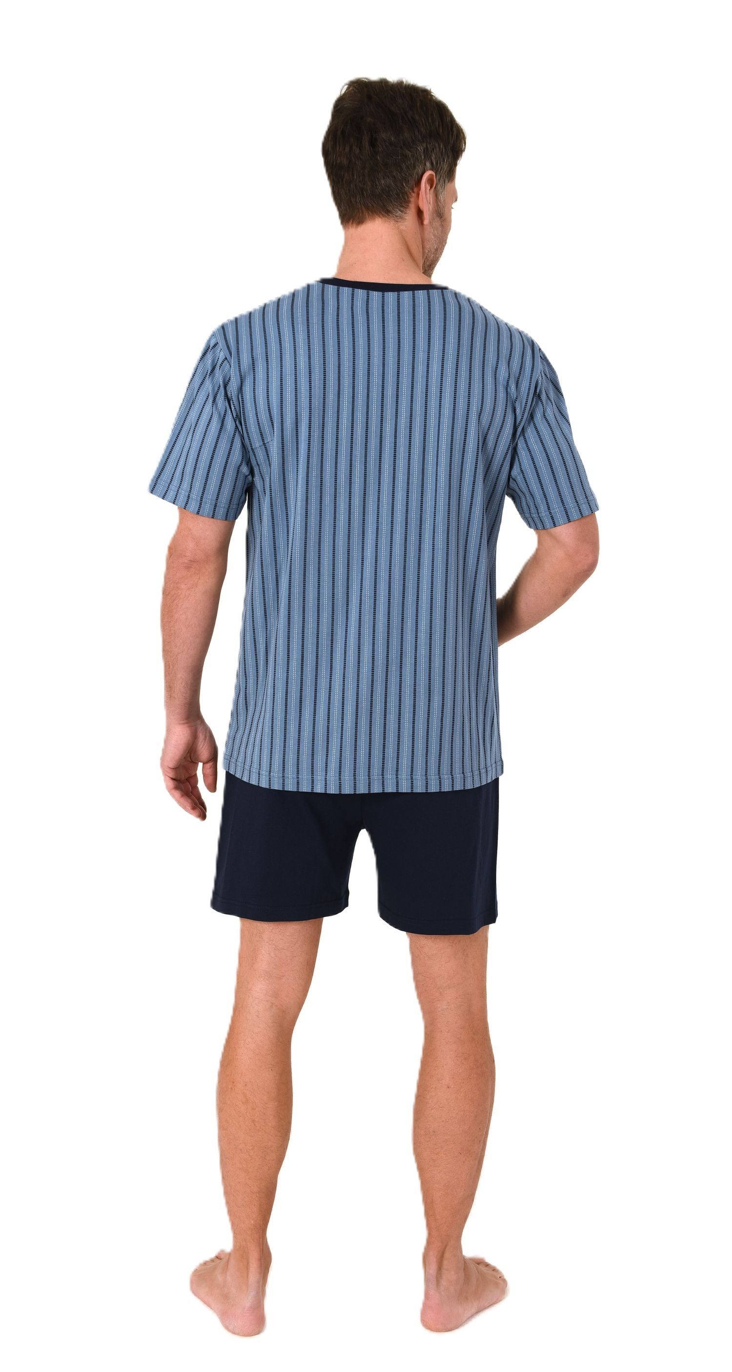 Normann Pyjama Normann Herren Schlafanzug kurzarm günstig online kaufen