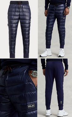 Ralph Lauren Jogginghose POLO RALPH LAUREN HYBRID DOWN JOGGER DAUNEN JOGGING-HOSE RIPSTOP PANTS