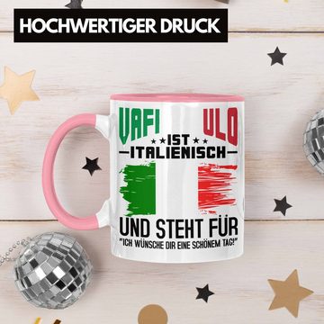 Trendation Tasse Trendation - Italiener Tasse Geschenk Vaffanculo Sizilien Tourist Reisen Lustiger Spruch