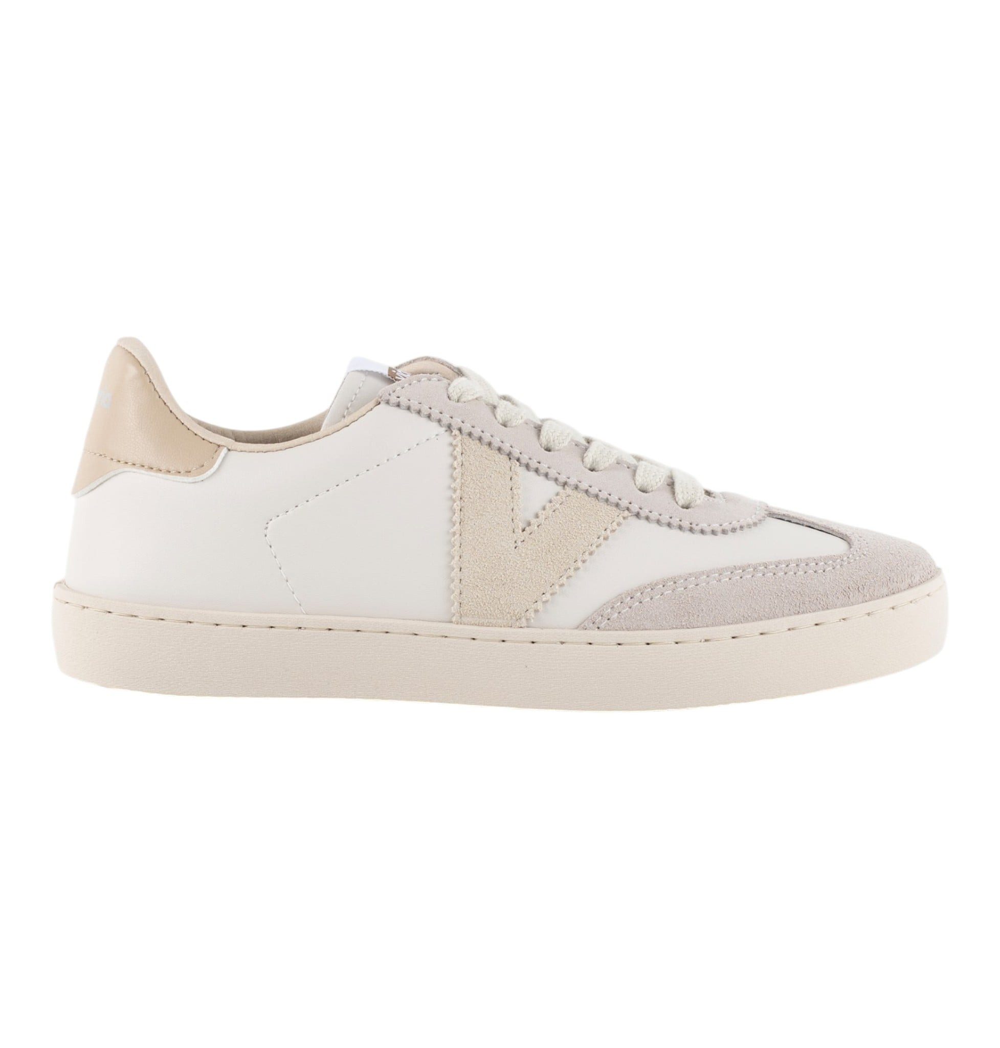 Victoria Berlin Ciclista (Lederoptik/Velourleder) - weiss/beige Sneaker