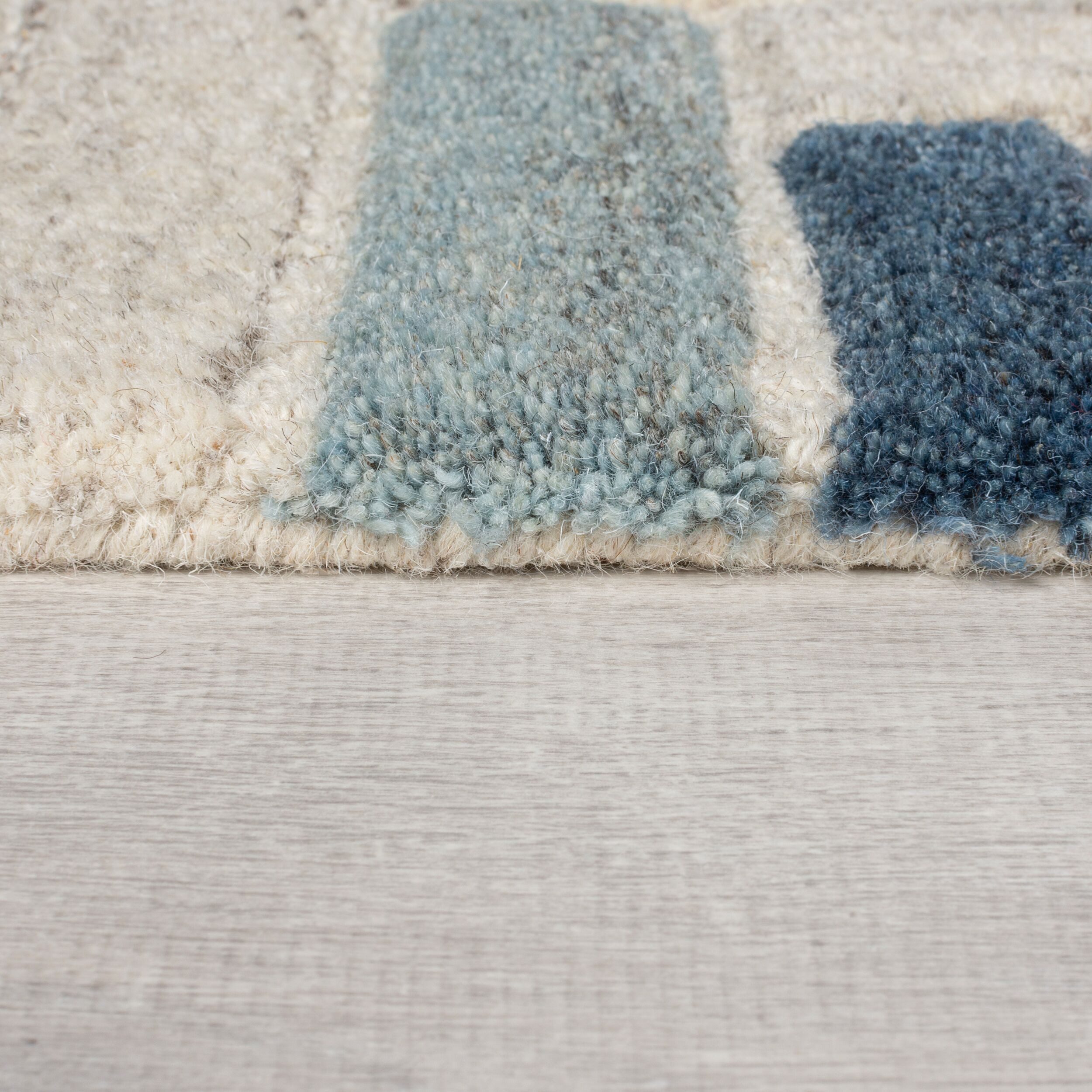 FLAIR RUGS Wollteppich Russo, rechteckig, Höhe: günstig online kaufen