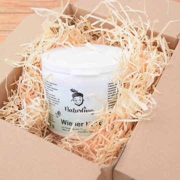 naturling Bastelnaturmaterial Holzwolle Füllmaterial - Bio Verpackungsmaterial, für Deko Geschenk Karton Pakete