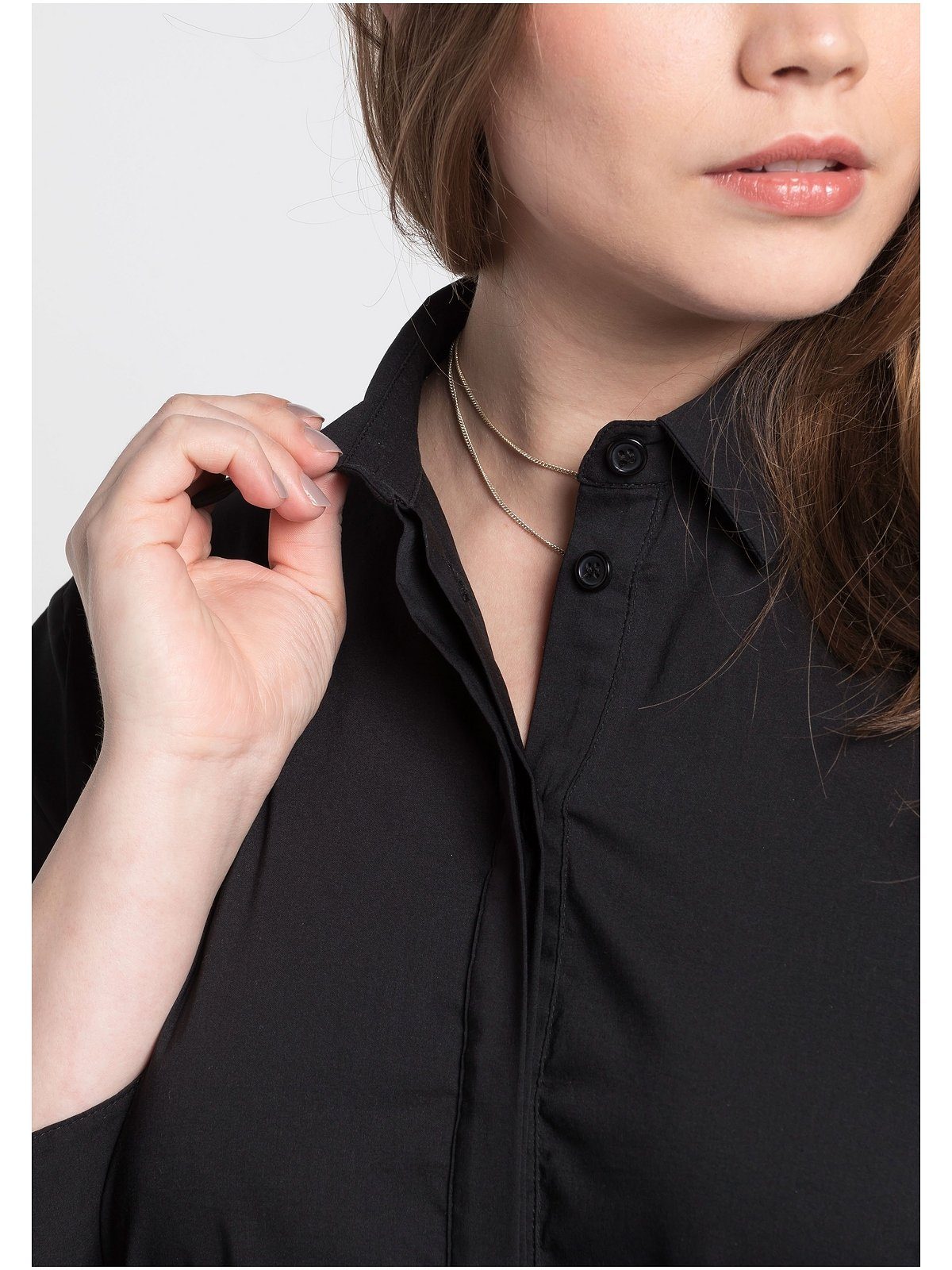 Sheego Tunika Große Größen in leichter A-Linie