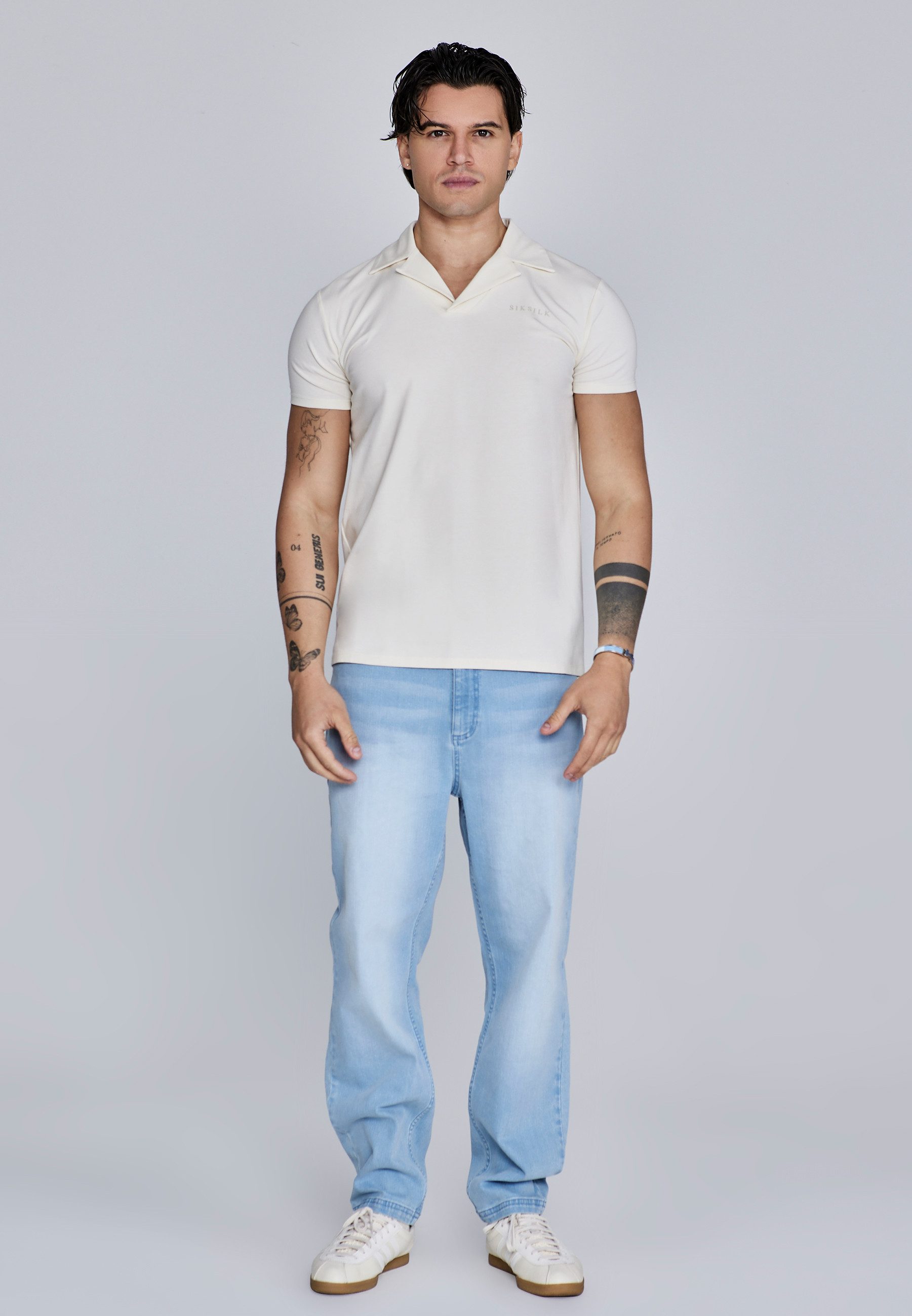 Siksilk T-Shirt SikSilk Herren Smart Revere Polo