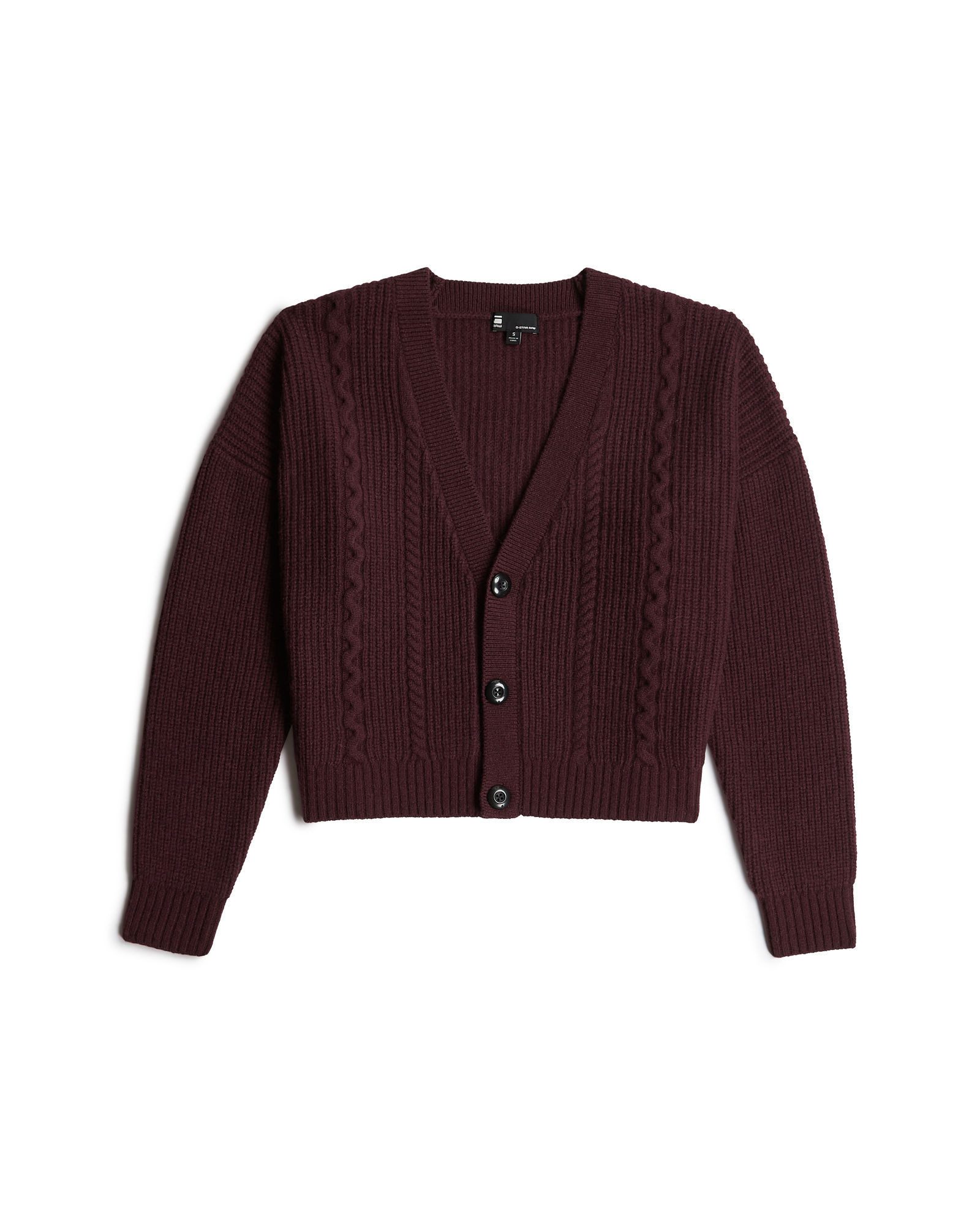 G-STAR Cardigan Cable Cropped Cardi Knit