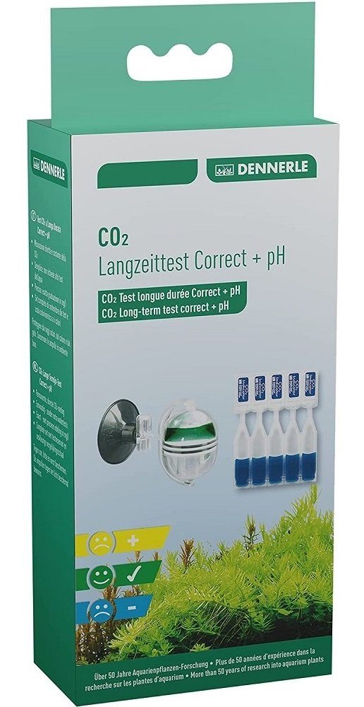 Aquarium-Wassertest Dennerle CO2 Langzeittest Correct