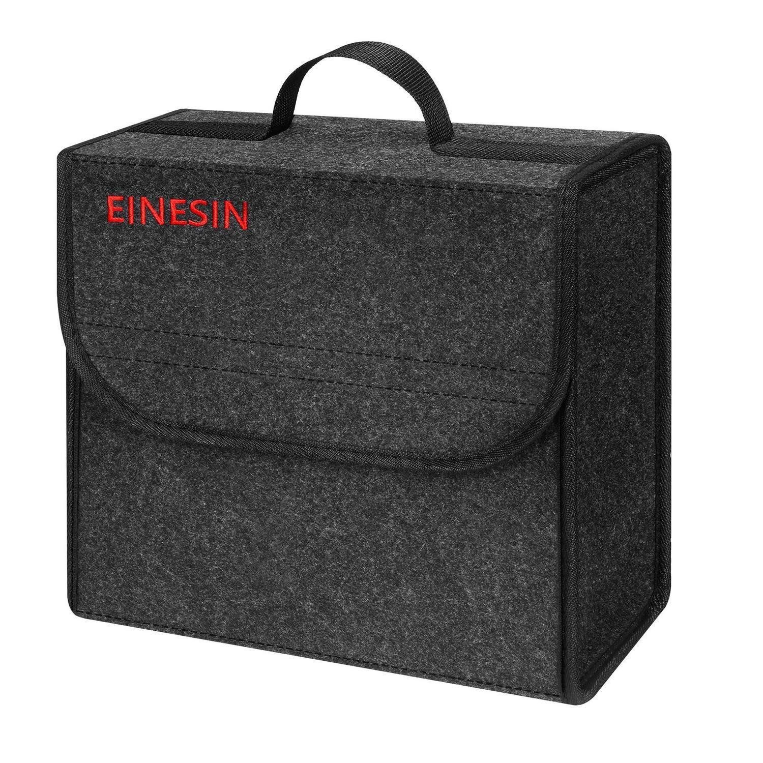 LuxusKollektion Werkzeugbox Kofferraum Organizer Filz Klett Werkzeug Autopflege 30x15x30 cm