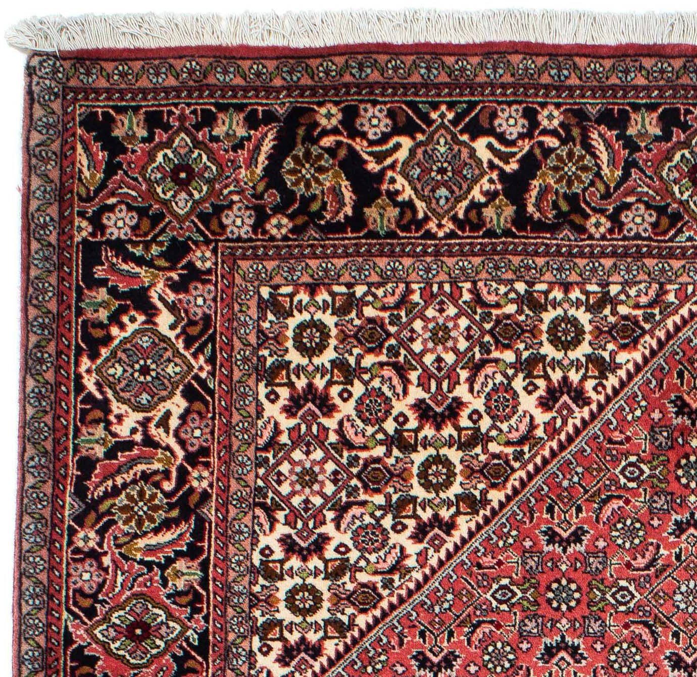 Wollteppich Bidjar - Zanjan Medaillon cm, Unikat Rosso mit 142 Zertifikat Höhe: morgenland, rechteckig, mm, 15 x 222