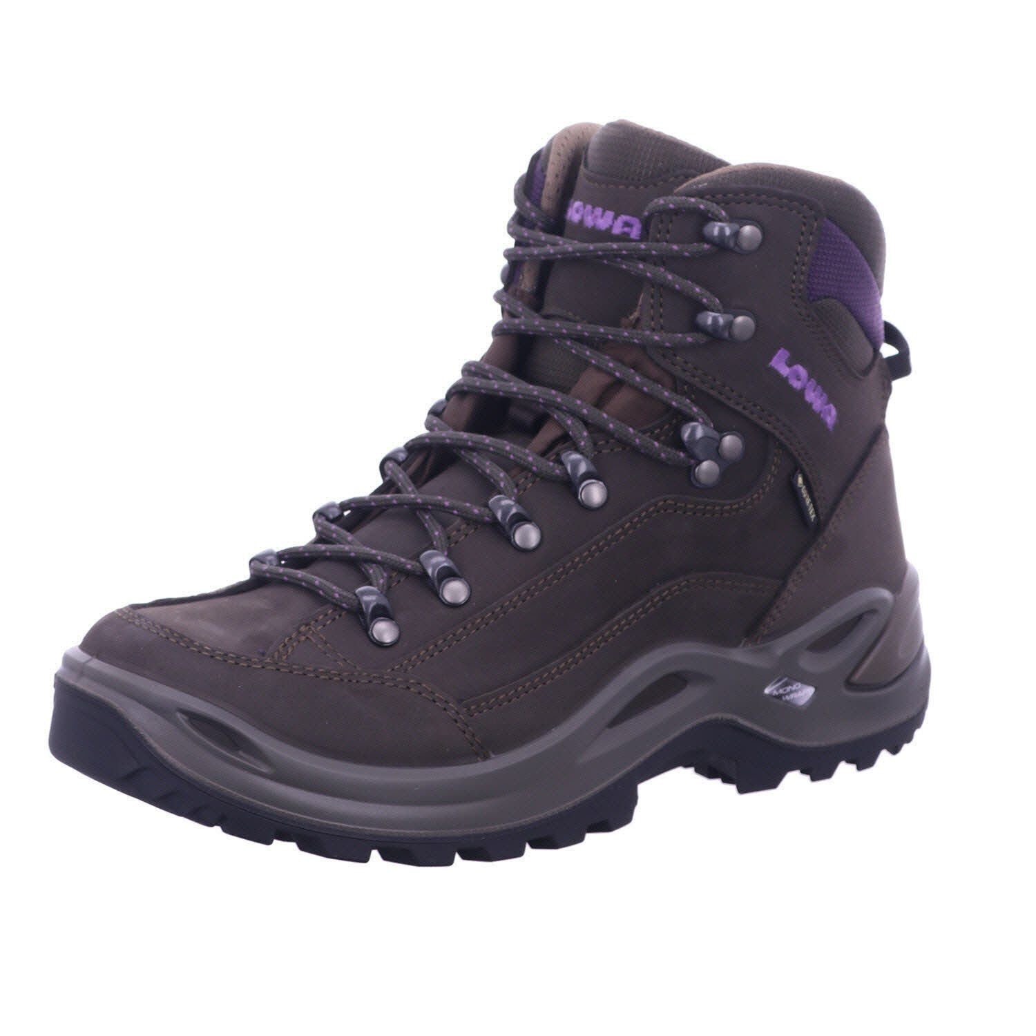 slate/blackberry Ws GTX Tragekomfort Wanderstiefel und RENEGADE (1-tlg) MID Lowa mit Geh- bestem