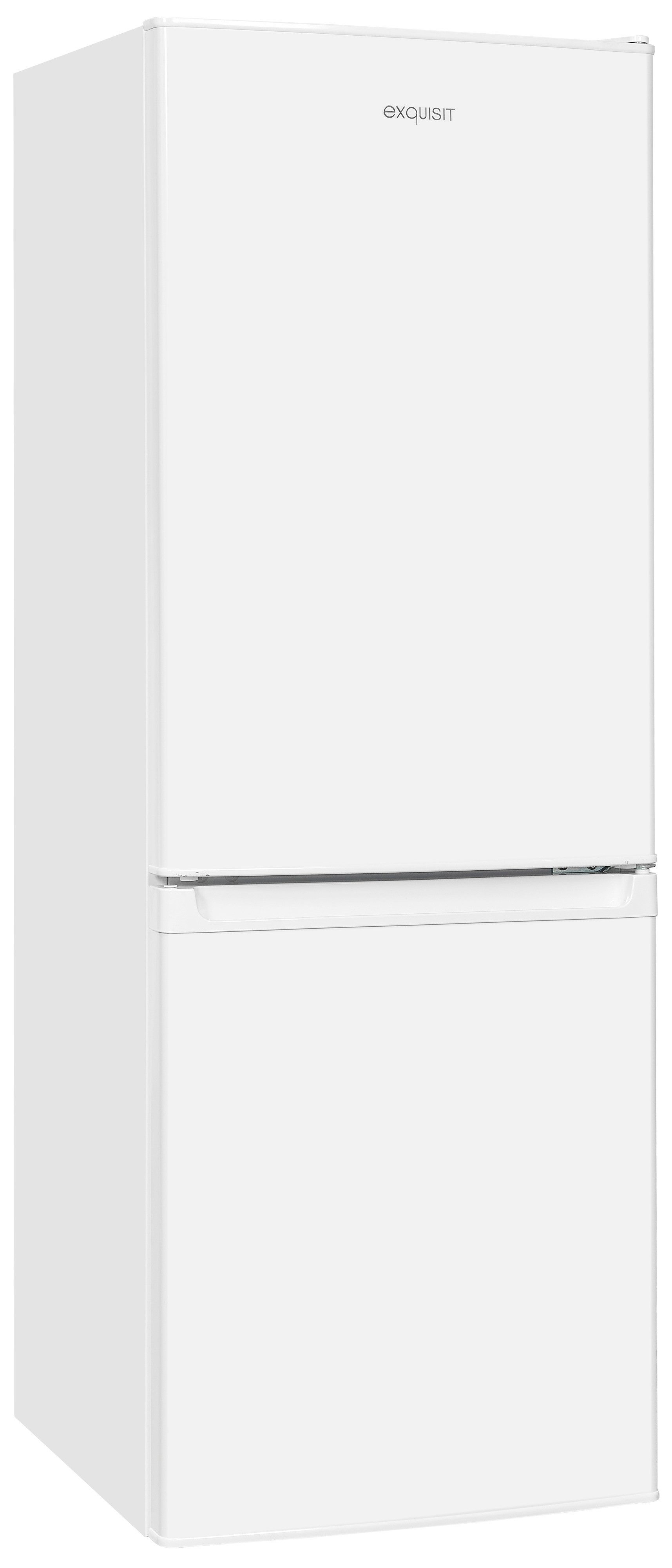 exquisit Kühl-/Gefrierkombination KGC232-60-E-040E, 142,2 cm hoch, 50 cm breit, 173 L Volumen, 4 Sterne Gefrieren