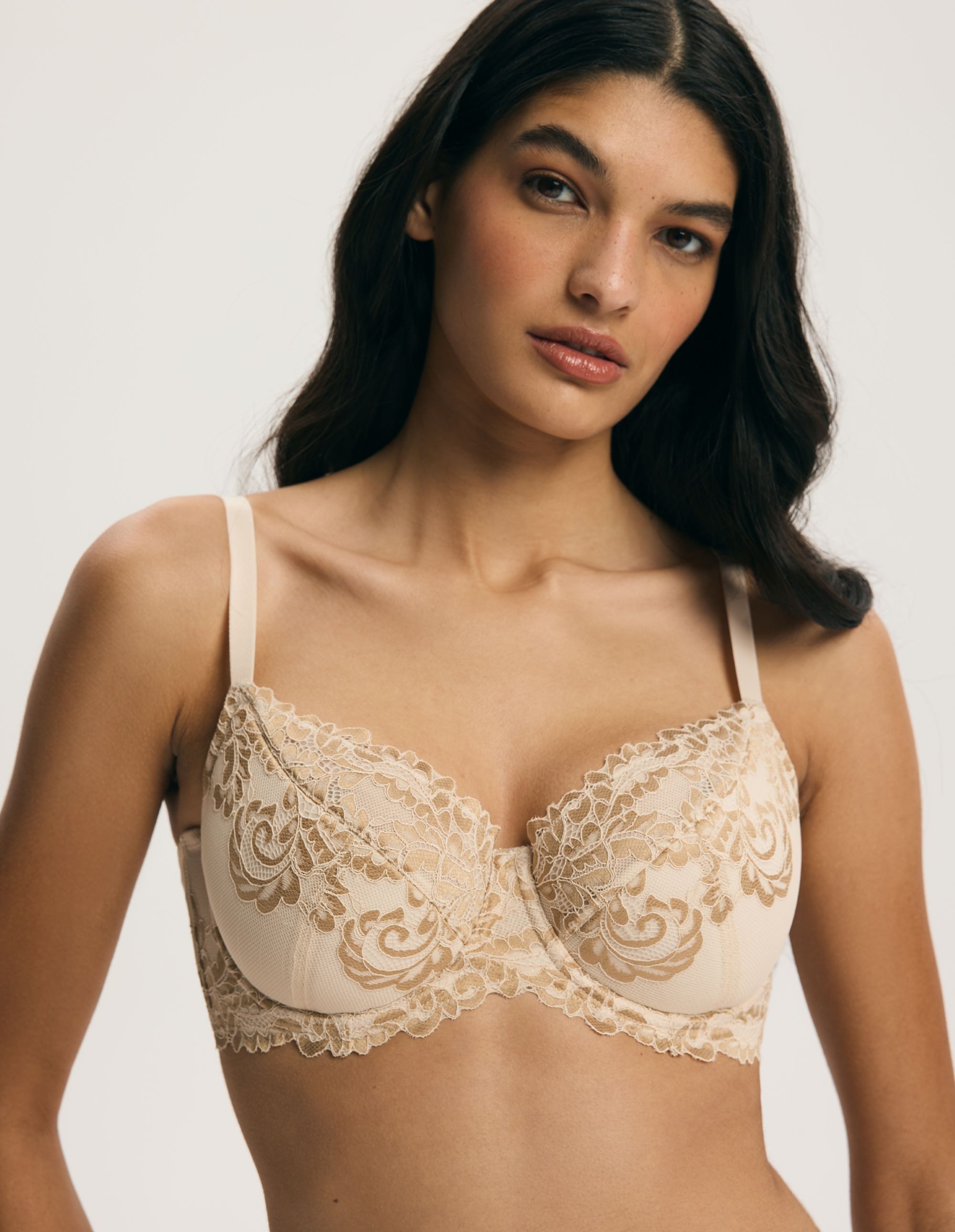 ESOTIQ Schalen-BH Schalen-BH Venus florale Spitze glatte Silhouette unter Kleidung