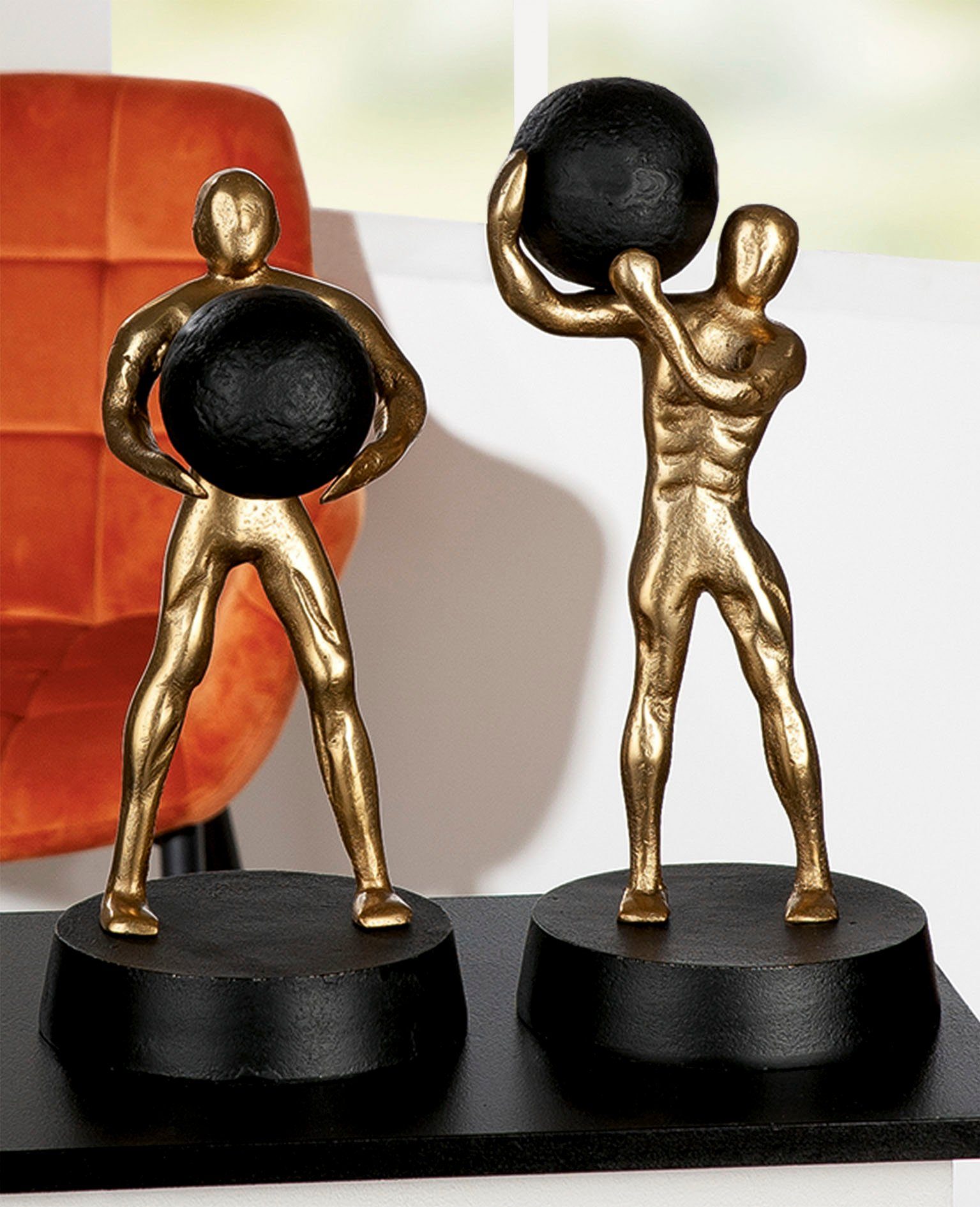 GILDE Dekofigur Skulptur Strong (1 St)