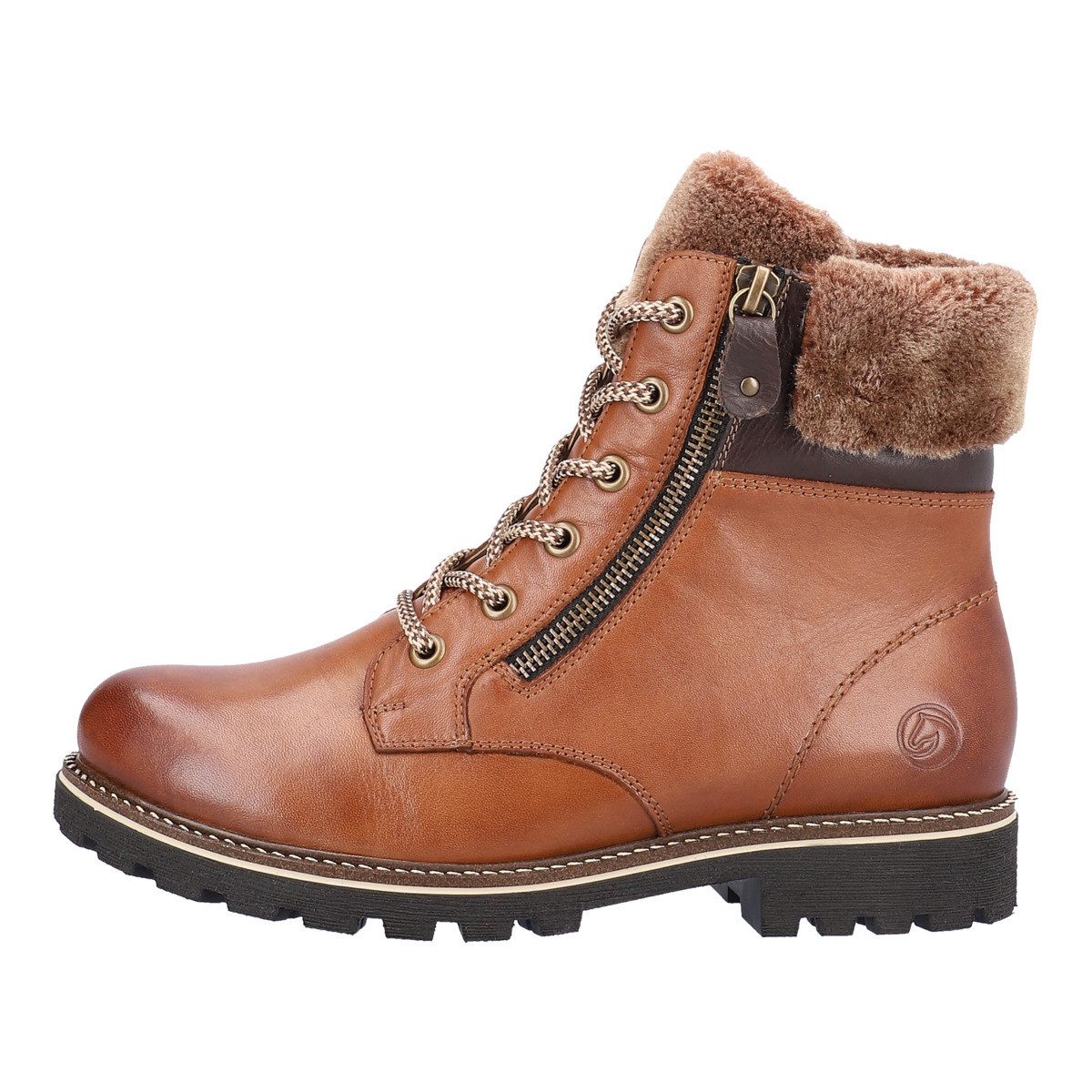 Remonte D8463 Damen Schnürboots Stiefeletten, Stiefel, Winterstiefel, Winterboots, Schneestiefel