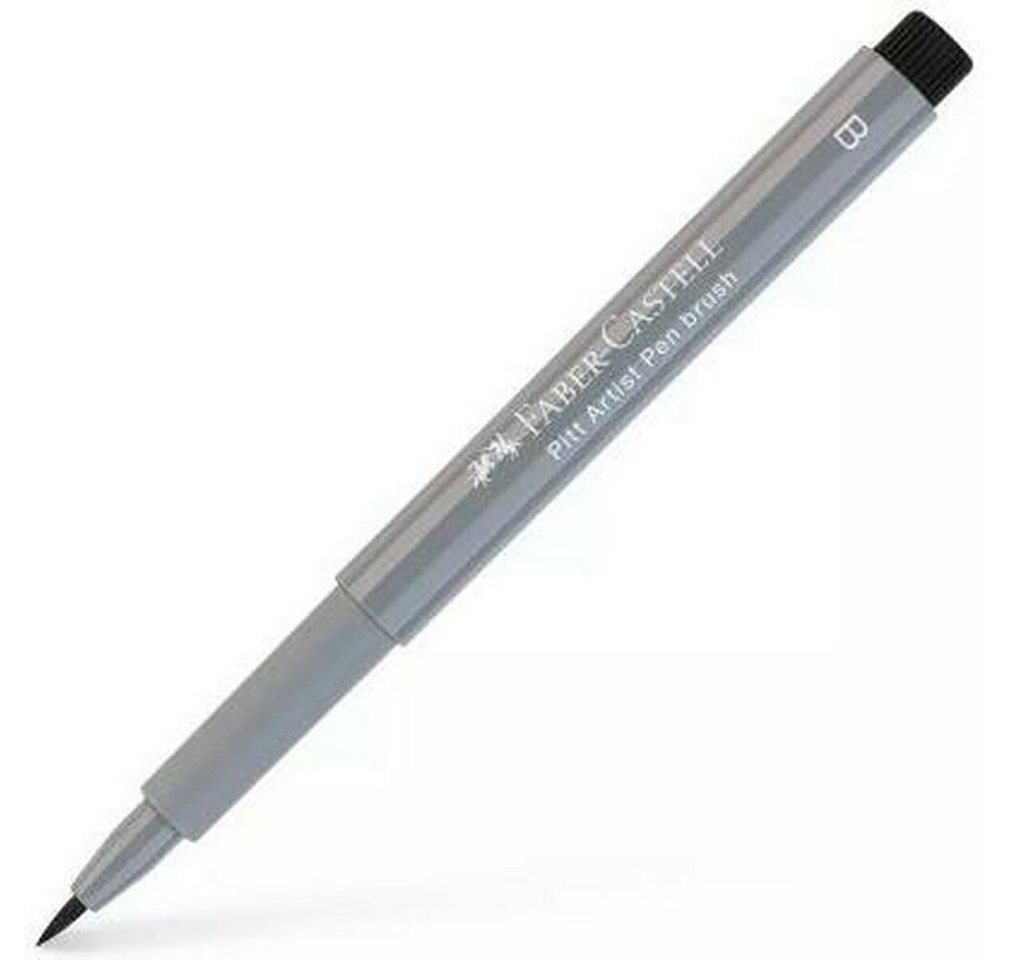 Thumbnail - Faber-Castell Fineliner Filzstifte Pitt Artist III Hellgrau 10 Stück