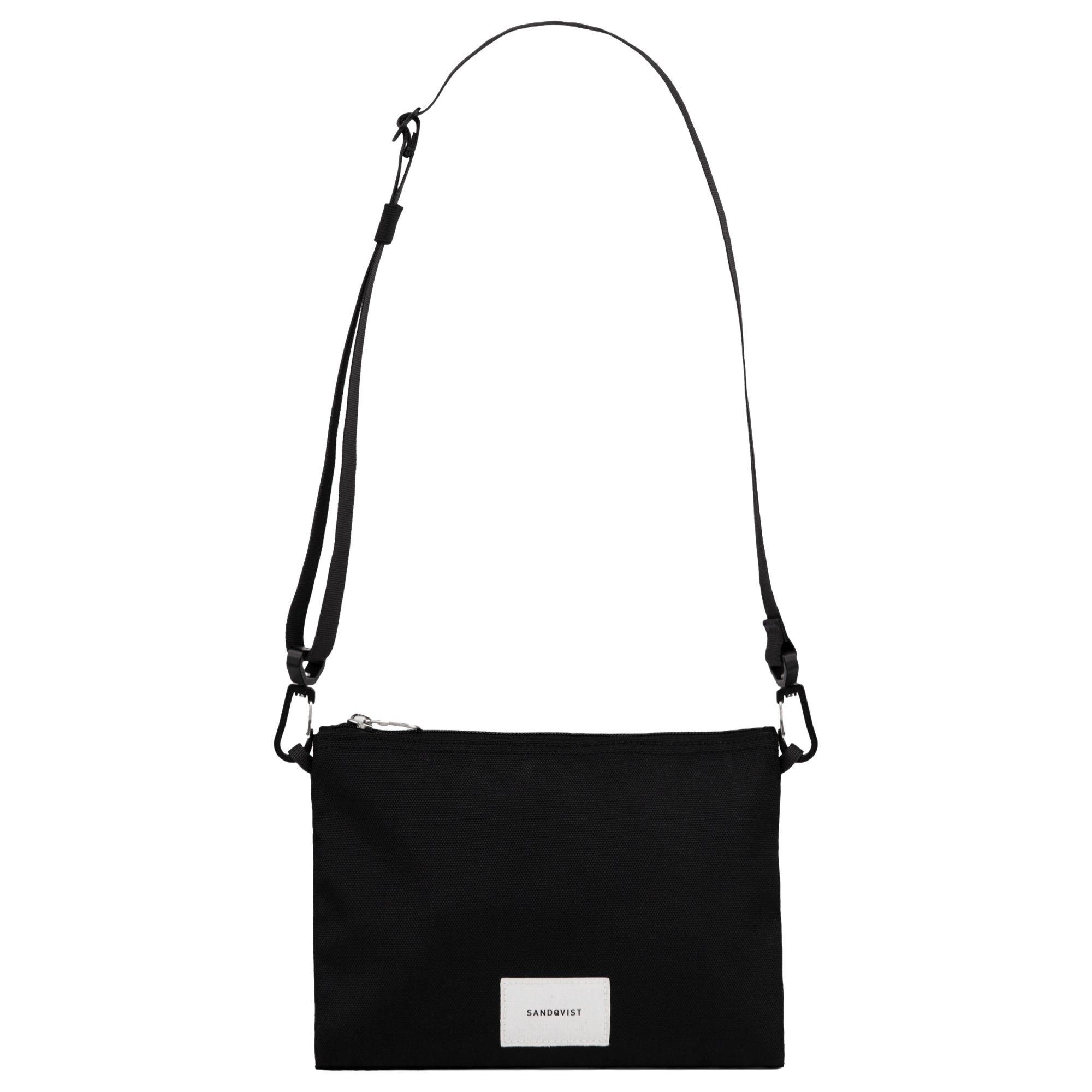 Sandqvist Umhängetasche Ground Sacoche Slim - Umhängetasche 25 cm (black)