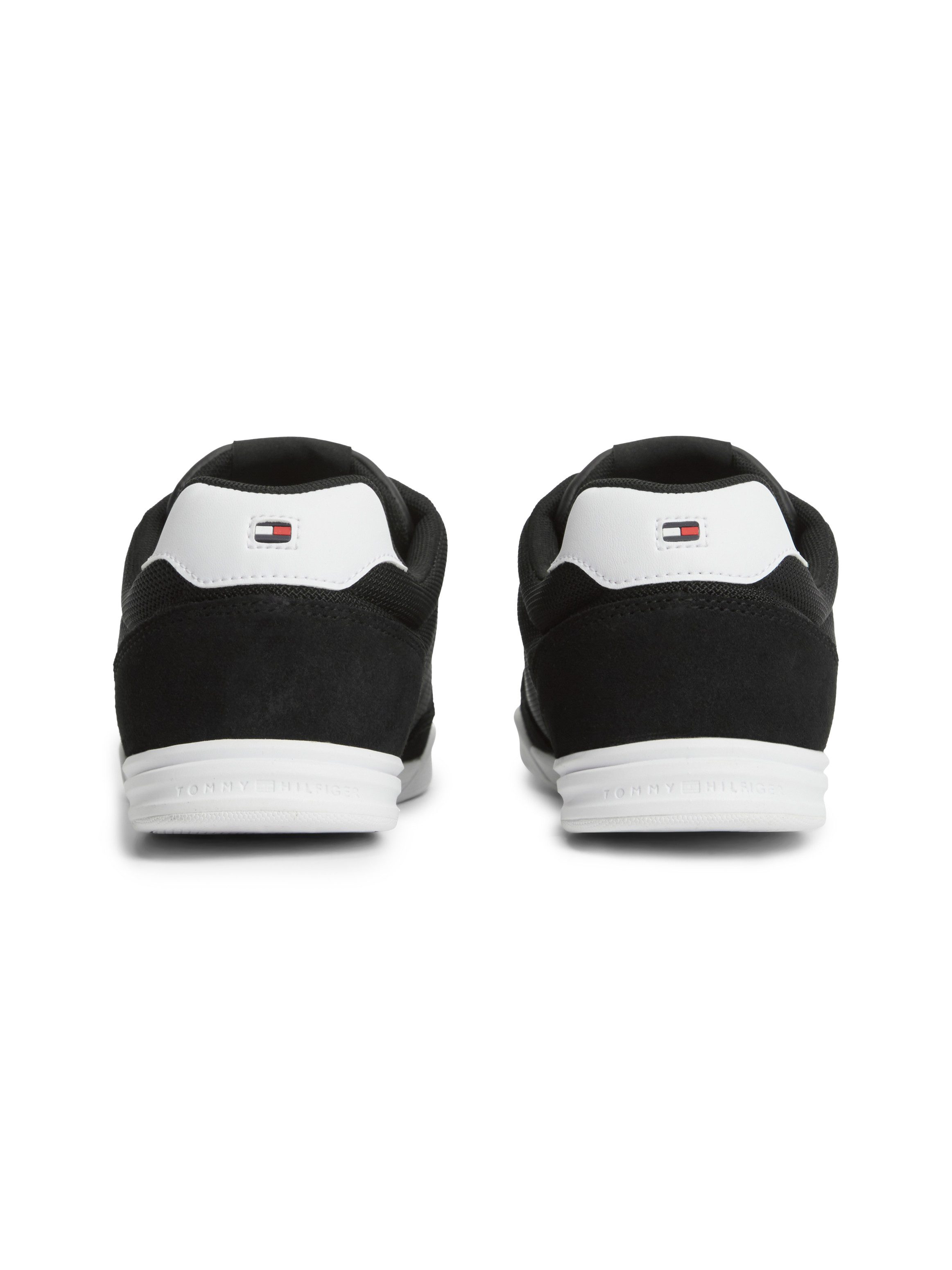 Tommy Hilfiger LO PRO CUPSOLE NYLON SUEDE MIX Sneaker Freizeitschuh, Halbschuh, Schnürschuh mit seitlichem Logo