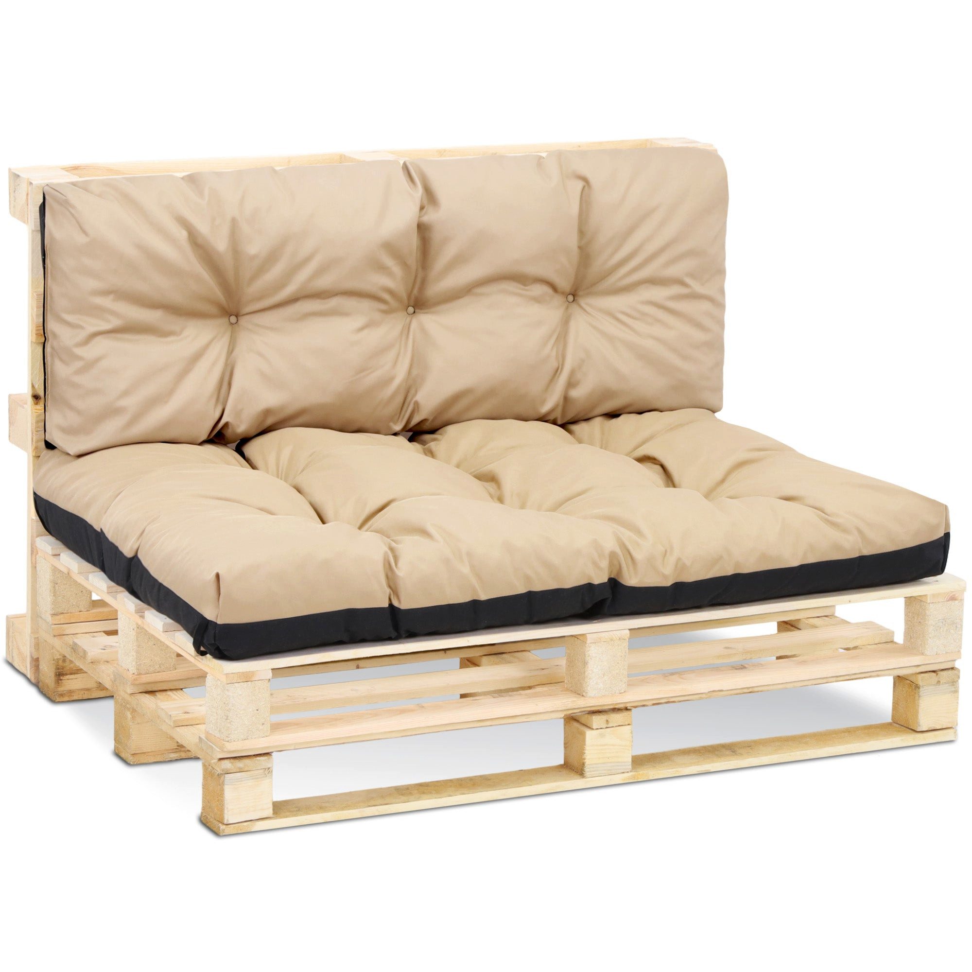 Amazinggirl Palettenkissen Palettenkissen Outdoor Waschbar - 80x120 cm Pallettensitzkissen