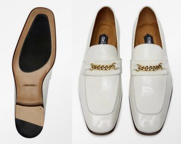BRUNELLO CUCINELLI TOM FORD BAILEY Chain Loafer Schuhe Shoes Sneakers Leder Mocassin Slip Sneaker