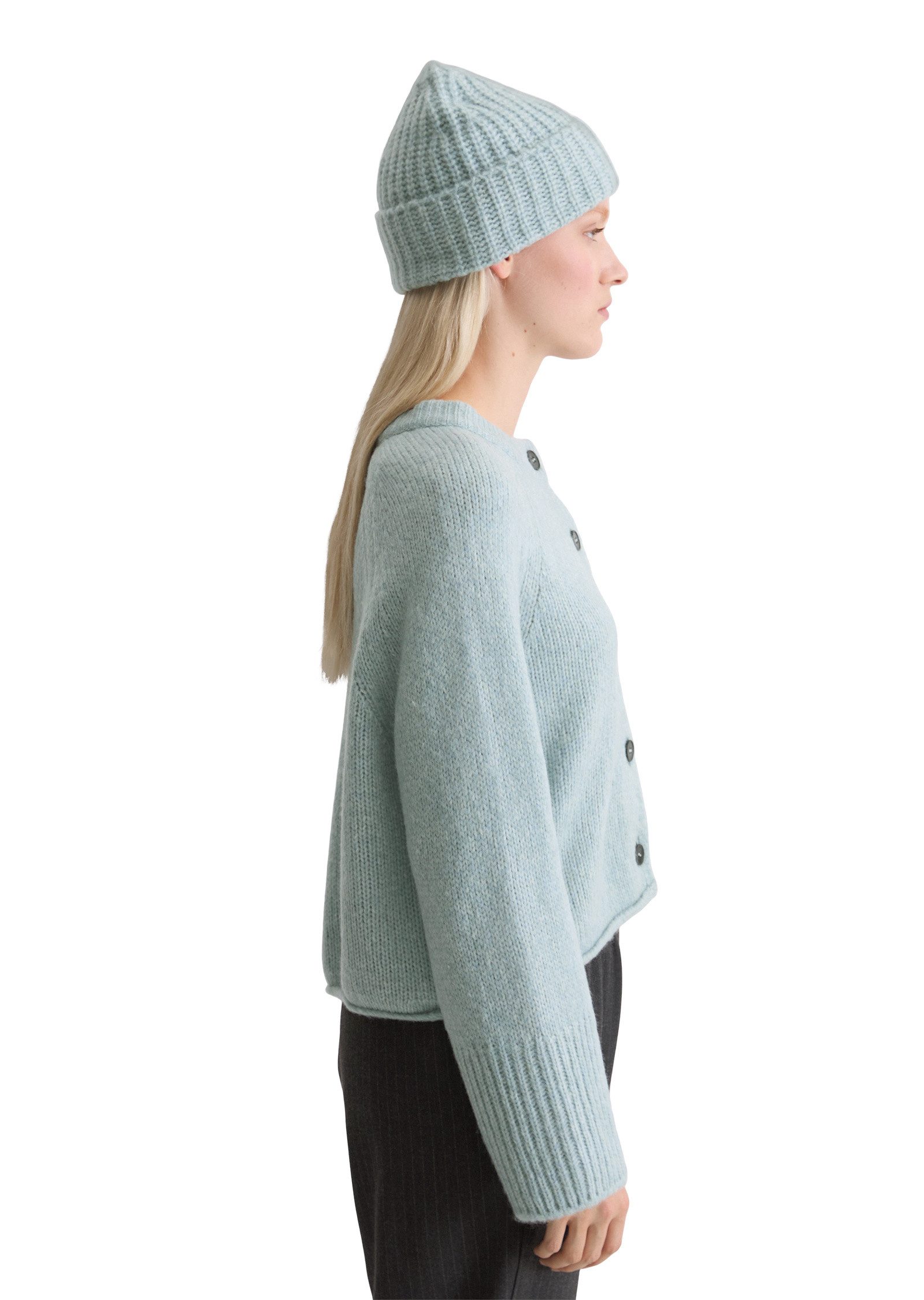 Marc O'Polo Cardigan aus softem Schurwolle-Mix günstig online kaufen