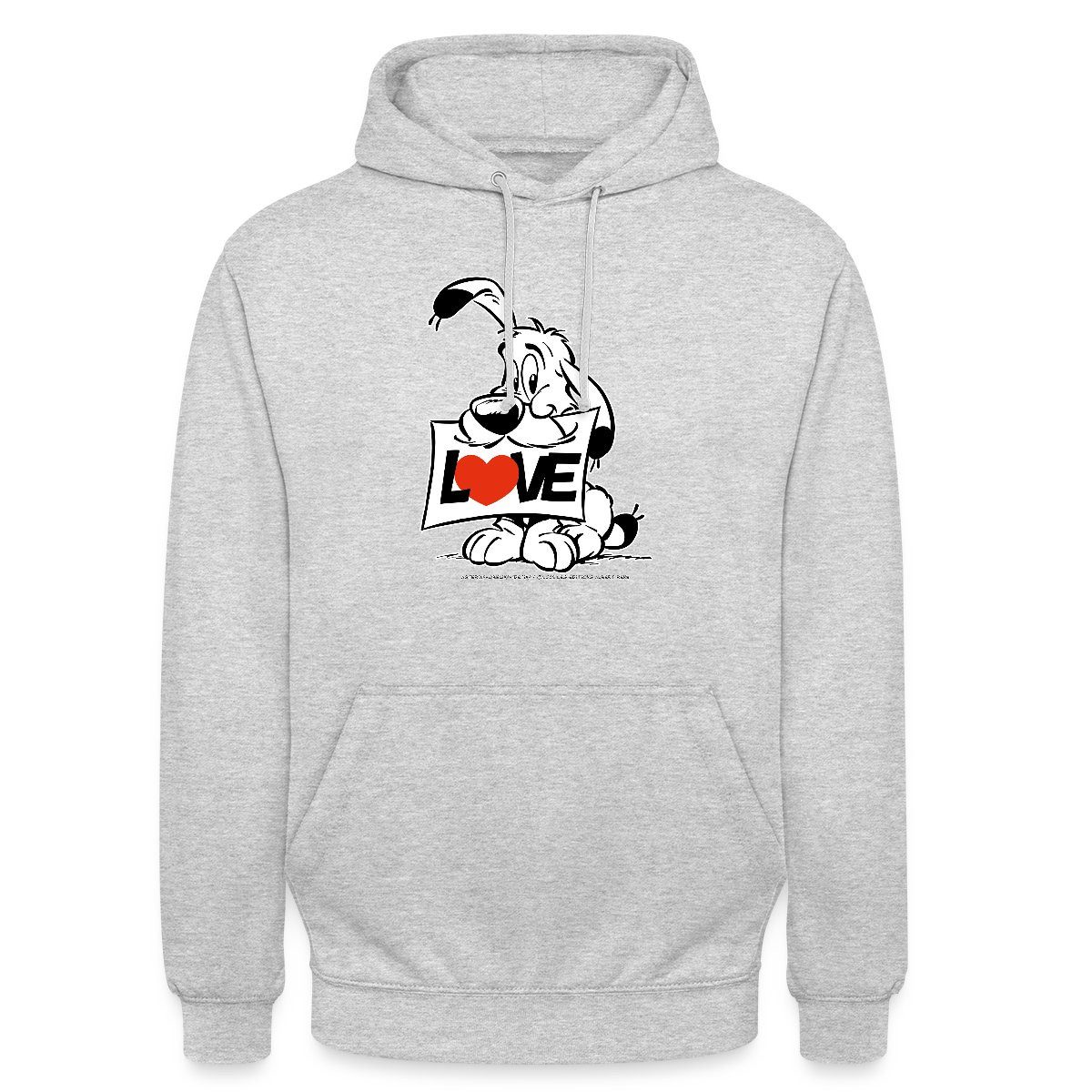 Spreadshirt Hoodie Asterix & Obelix Charakter Idefix Unisex Hoodie (1-tlg)