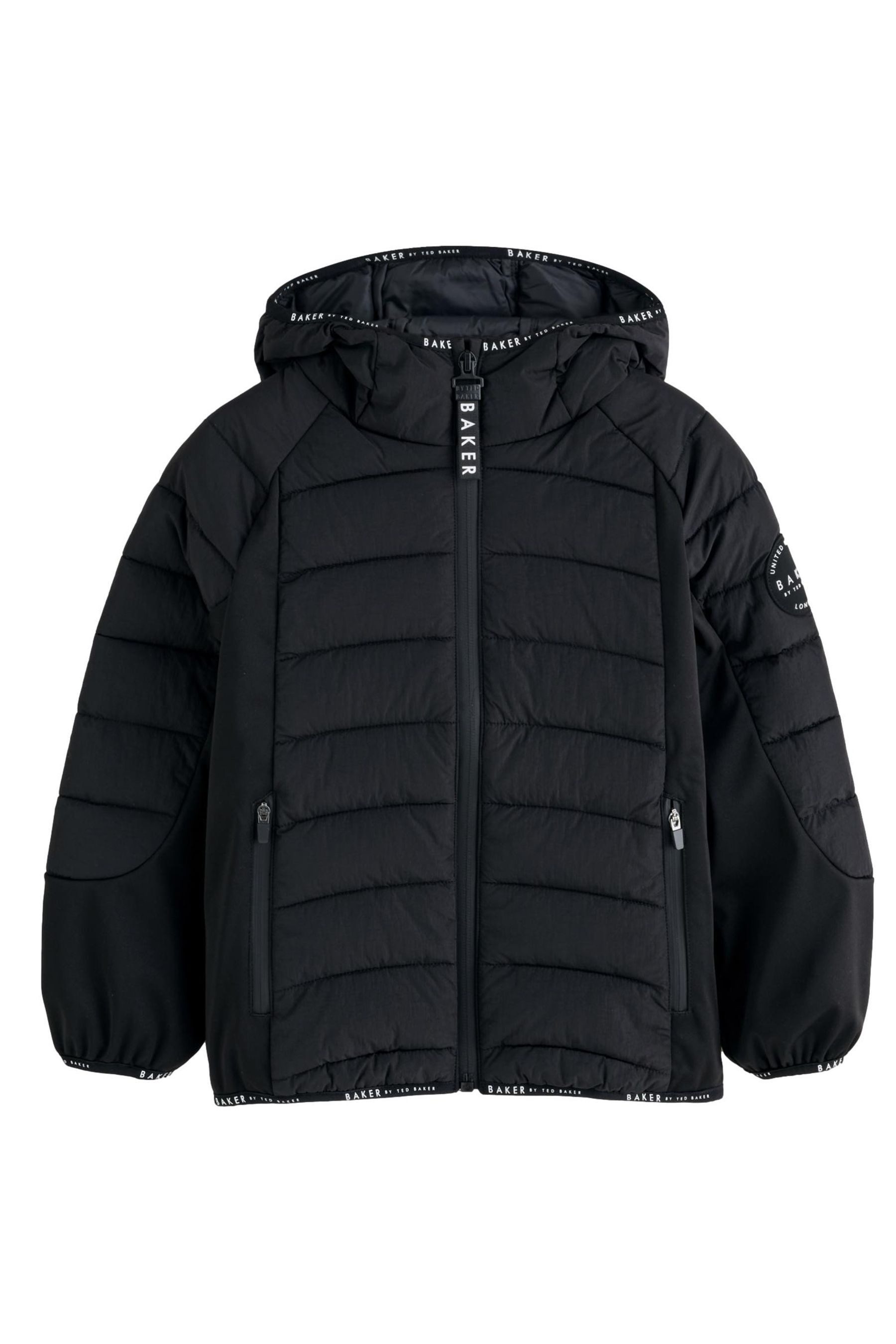 Baker by Ted Baker Steppjacke Baker by Ted Baker wattierte Neopren-Jacke (1-St)