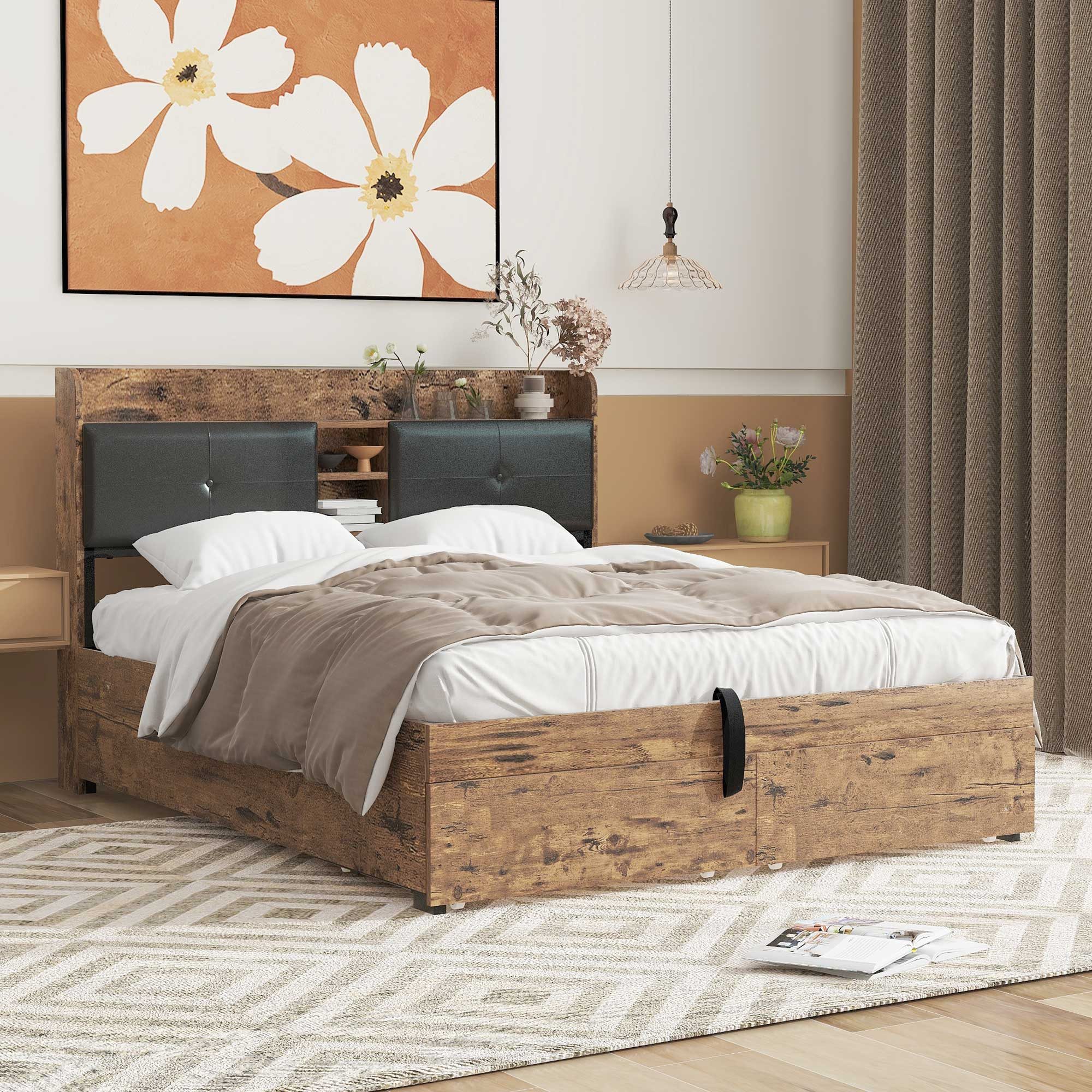 BlingBin Holzbett Metallbett Hydraulikbett Jugendbetten Doppelbett günstig online kaufen