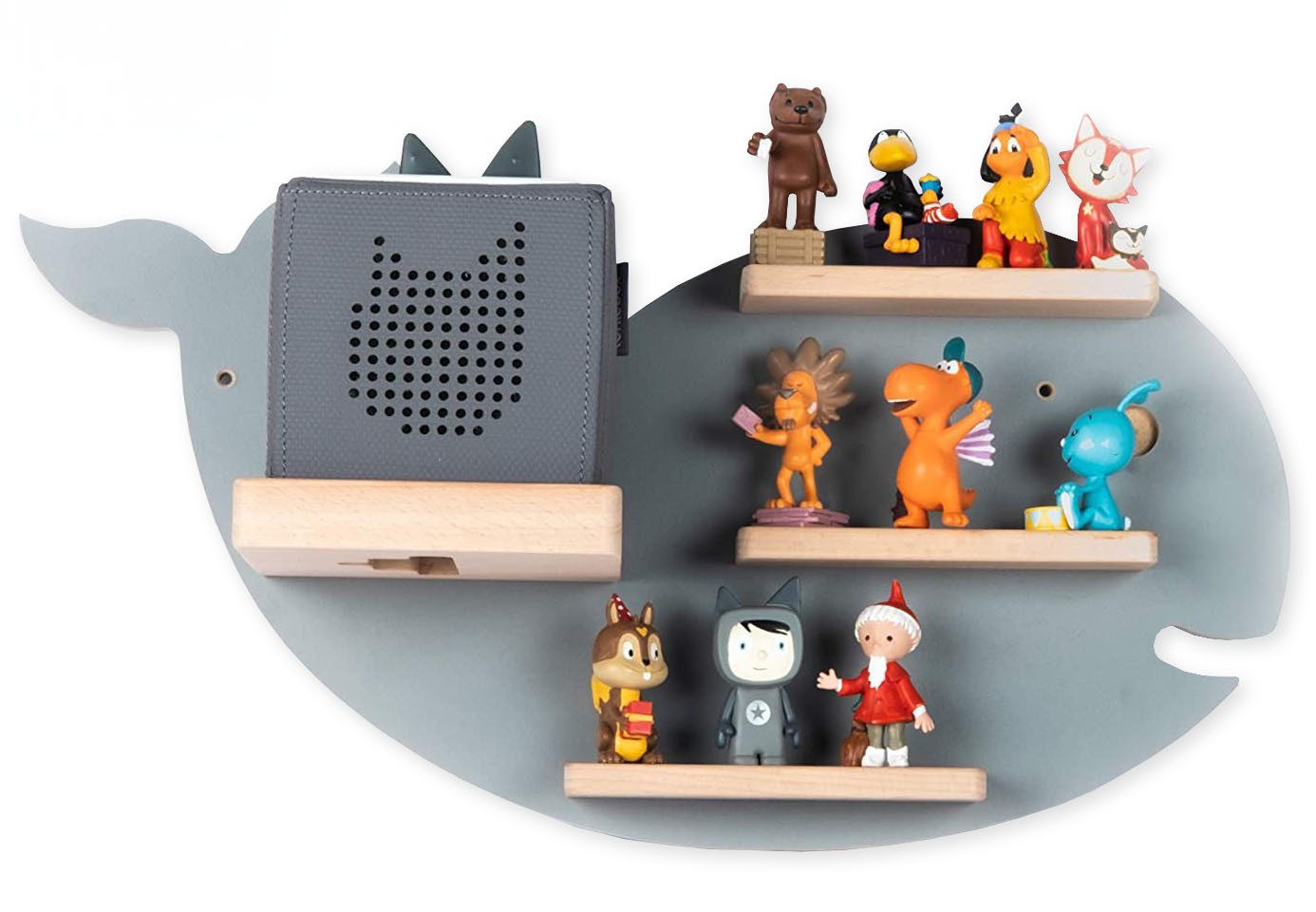 Boarti Wandregal Regal Tier Wal Kinder Toniebox Tonies Figuren günstig online kaufen