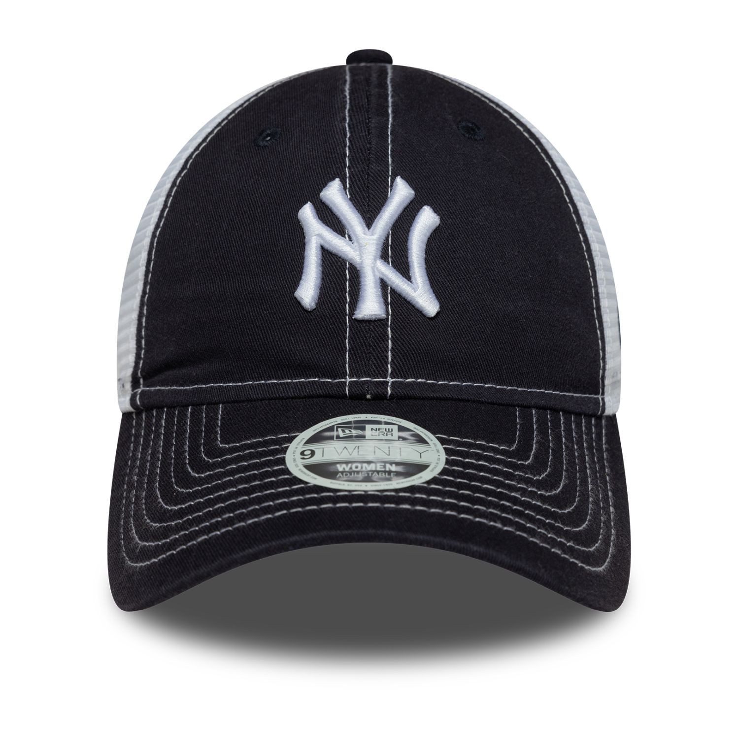 New Era Baseball Cap 9Twenty Trucker WASHED New York Yankees