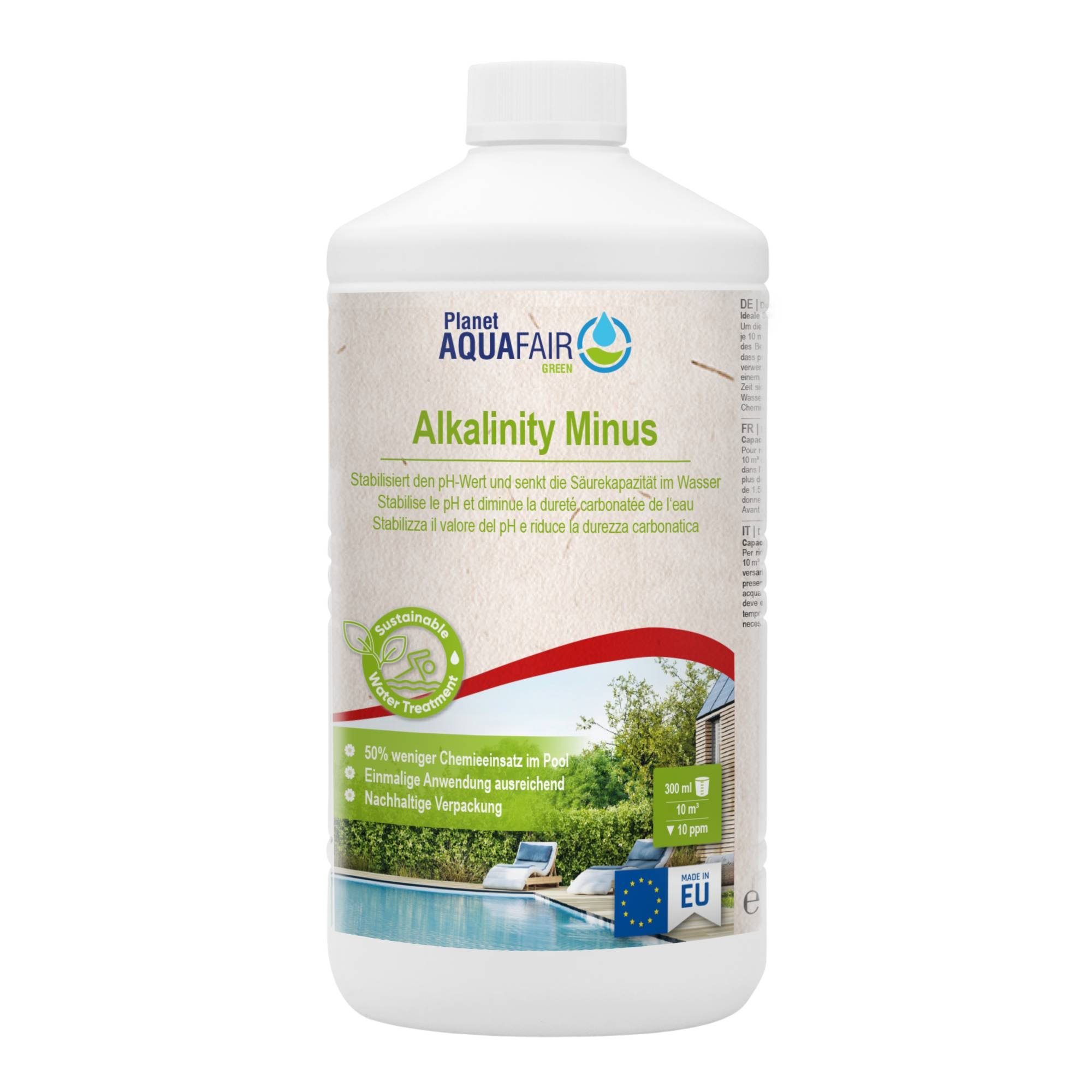 Planet Aquafair Green Poolpflege Soft & Balance Set