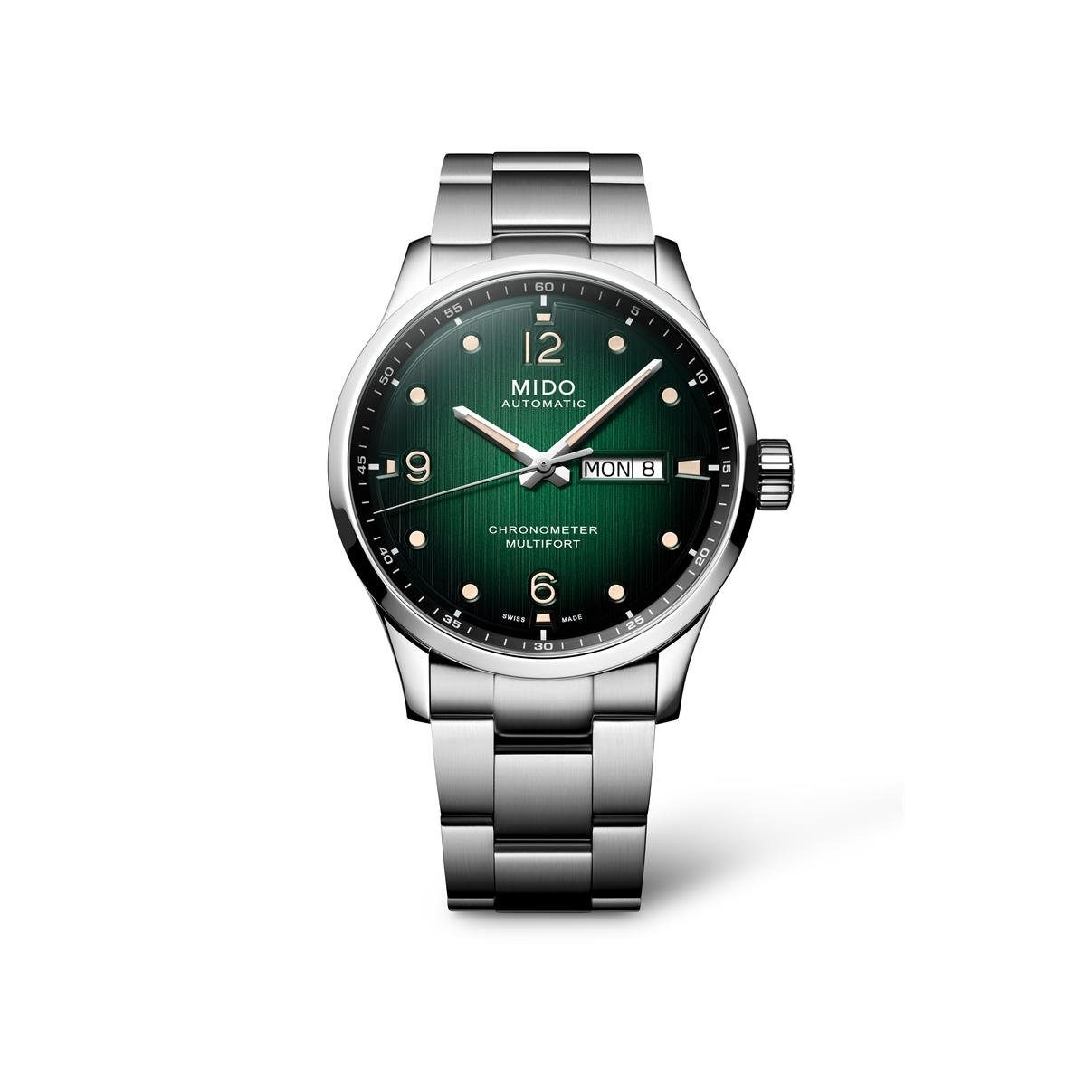Schweizer Uhr Mido Herren Uhr M0384311109700 Multifort M Chronometer