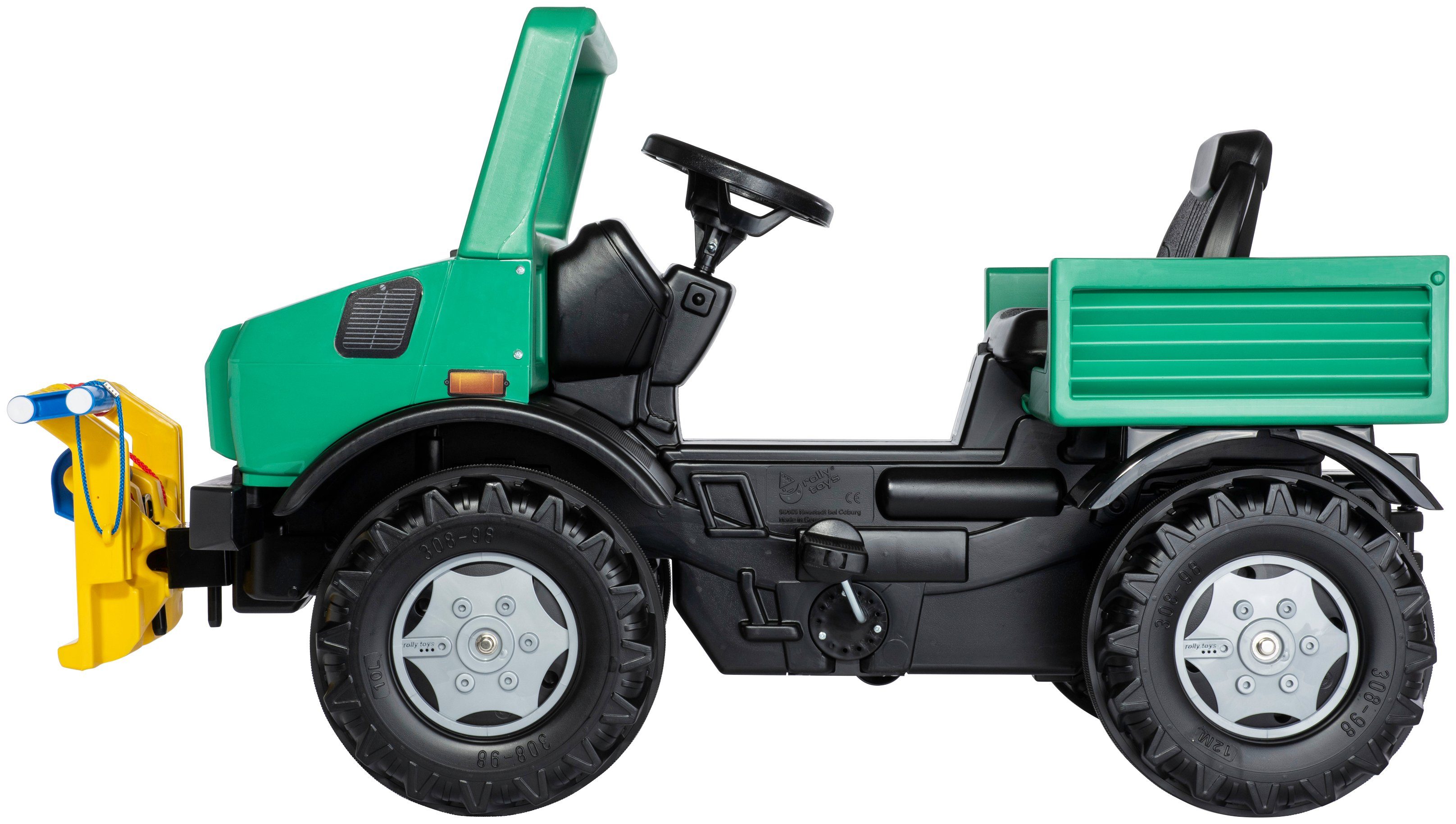 rolly toys® Tretfahrzeug rollyUnimog Forst, inkl. Seilwinde