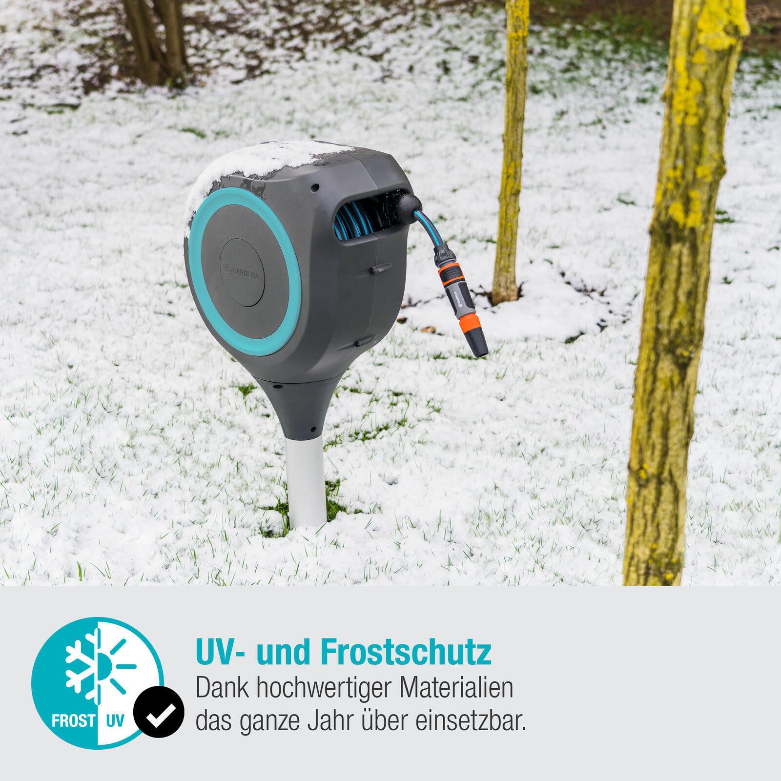 GARDENA Bewässerungssystem Gardena G.RollUp S 15m gr,blau