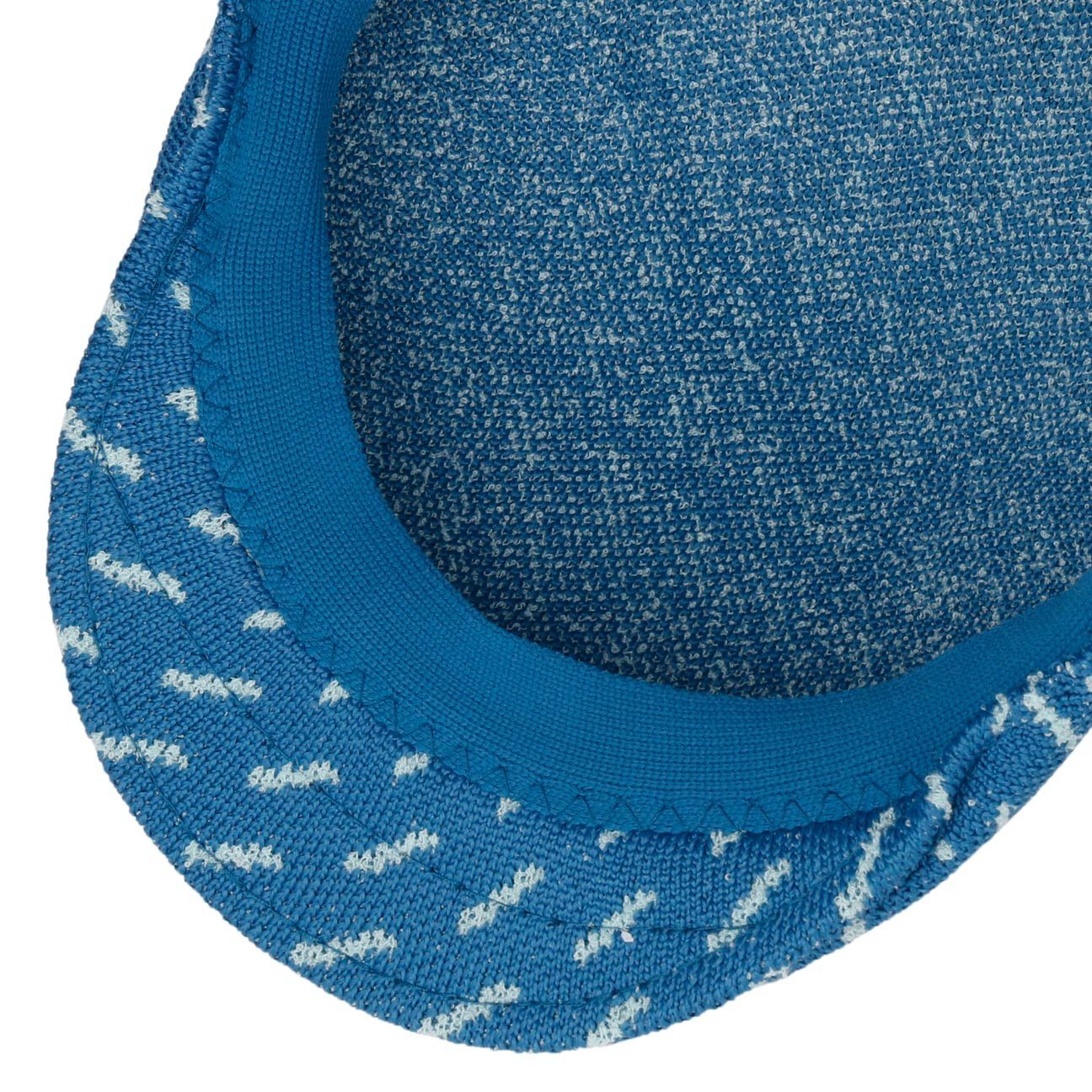 Schirmmütze Flat Kangol Schirm mit blau Cap (1-St)